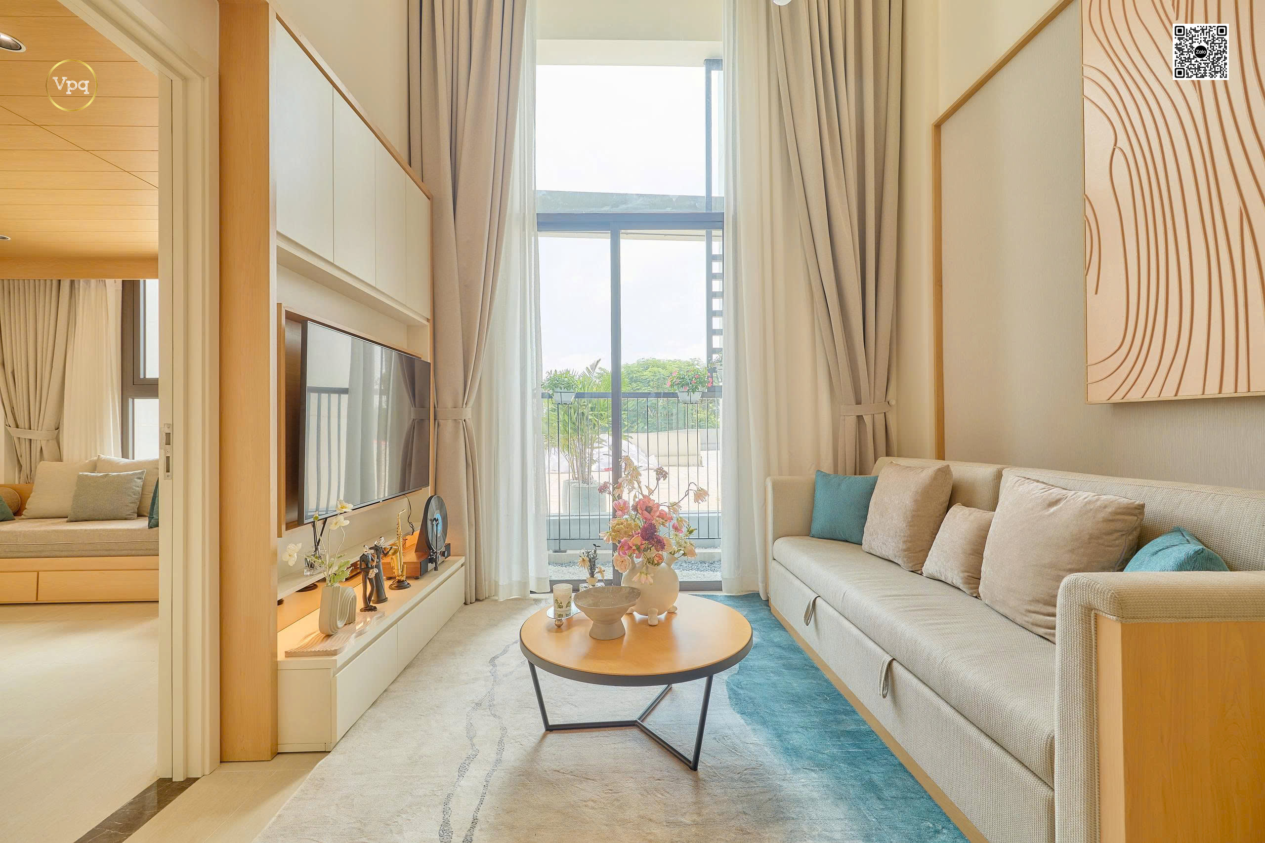Căn hộ mẫu chung cư 2 ngủ Sun Urban City cho thuê - Ảnh 10