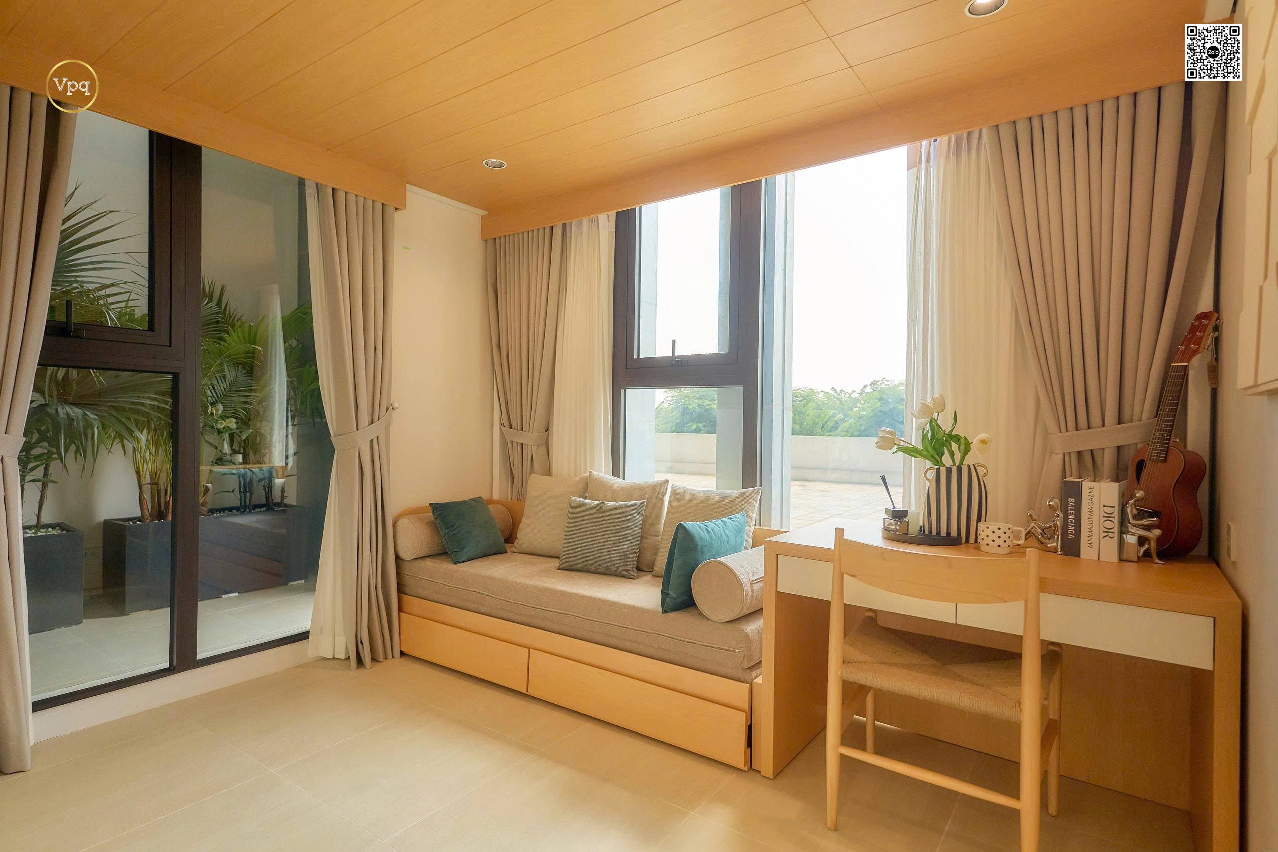 Căn hộ mẫu chung cư 2 ngủ Sun Urban City cho thuê - Ảnh 2
