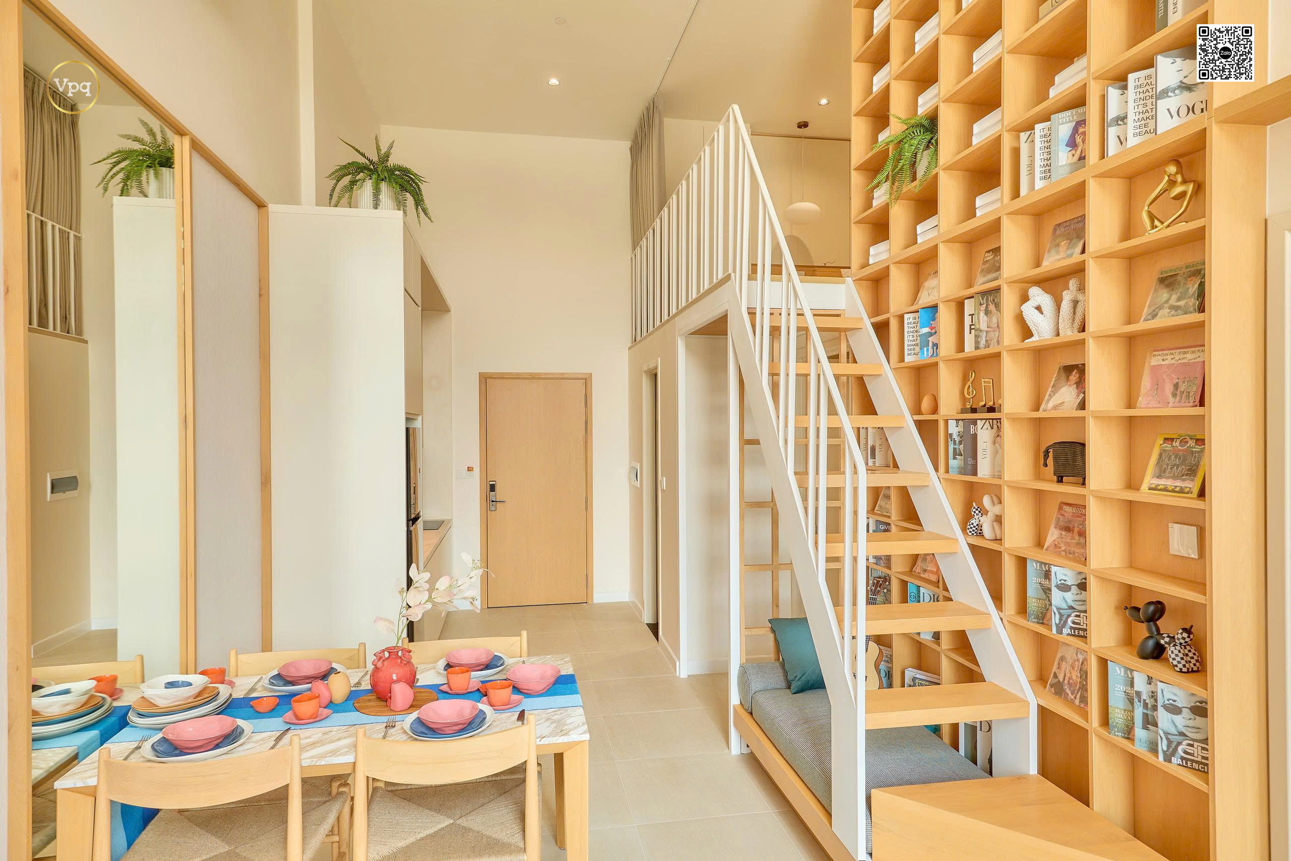 Căn hộ mẫu chung cư 2 ngủ Sun Urban City cho thuê - Ảnh 4