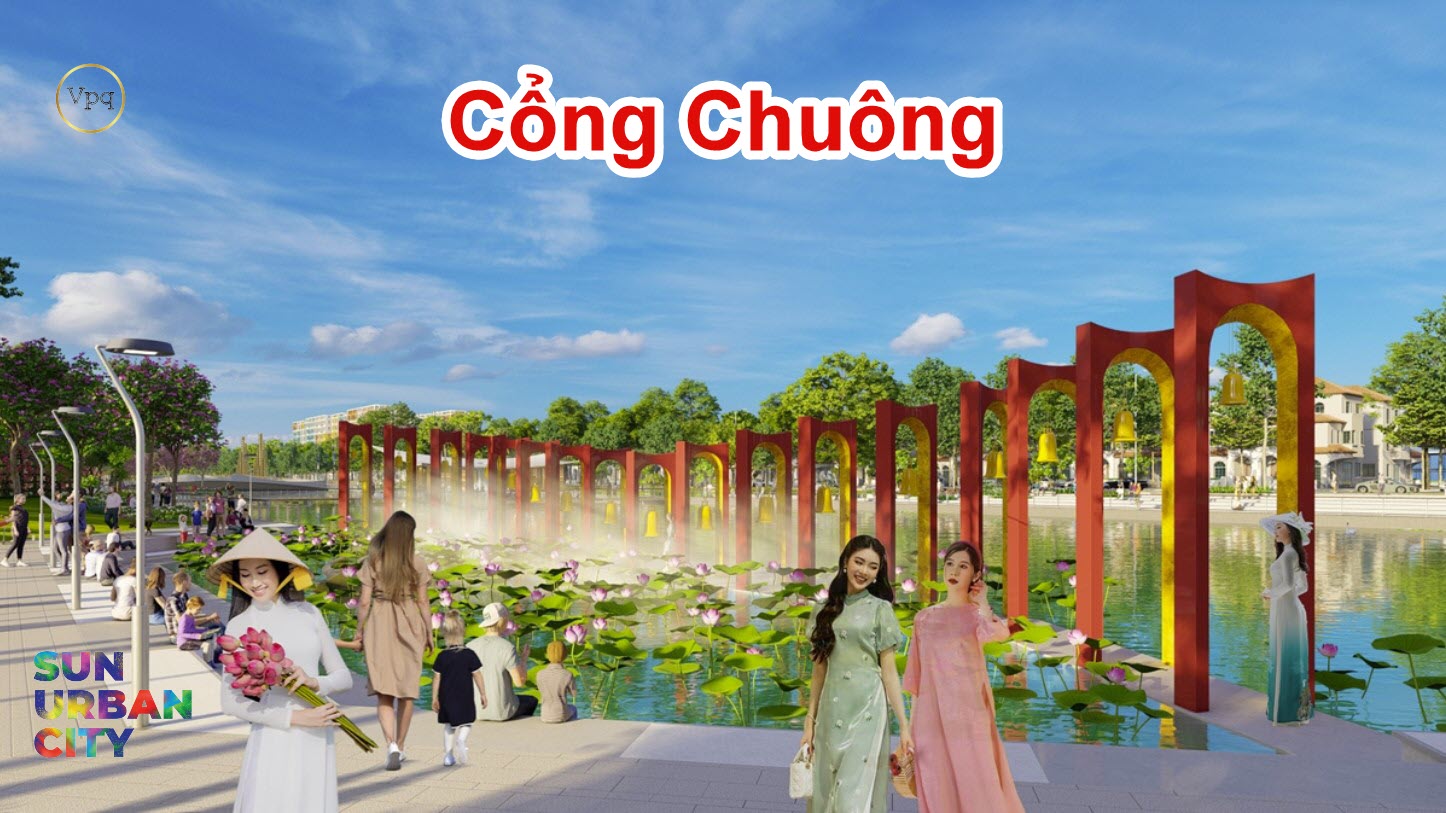 Cổng Chuông – gợi nhắc câu chuyện trâu vàng đuổi theo tiếng chuông đồng tìm mẹ trong điển tích xưa