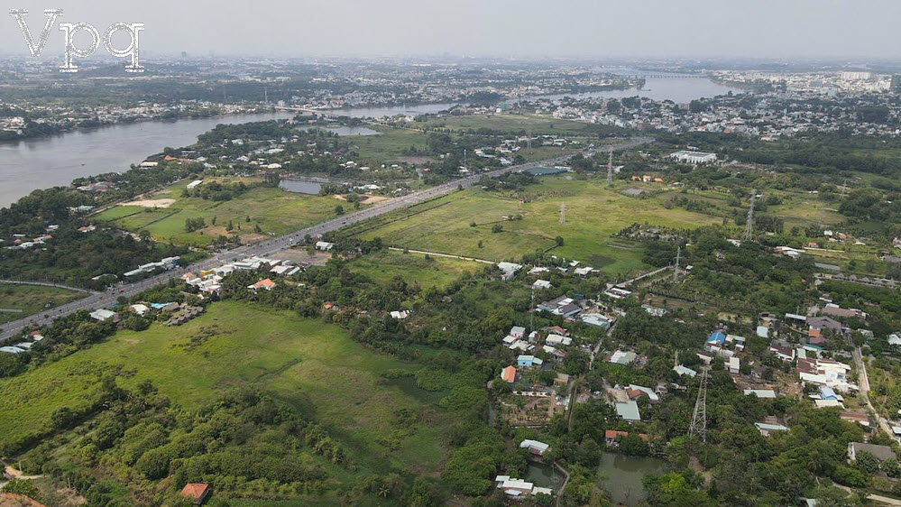Một góc cù lao Phố, nơi dự kiến đầu tư khu đô thị Hiệp Hòa