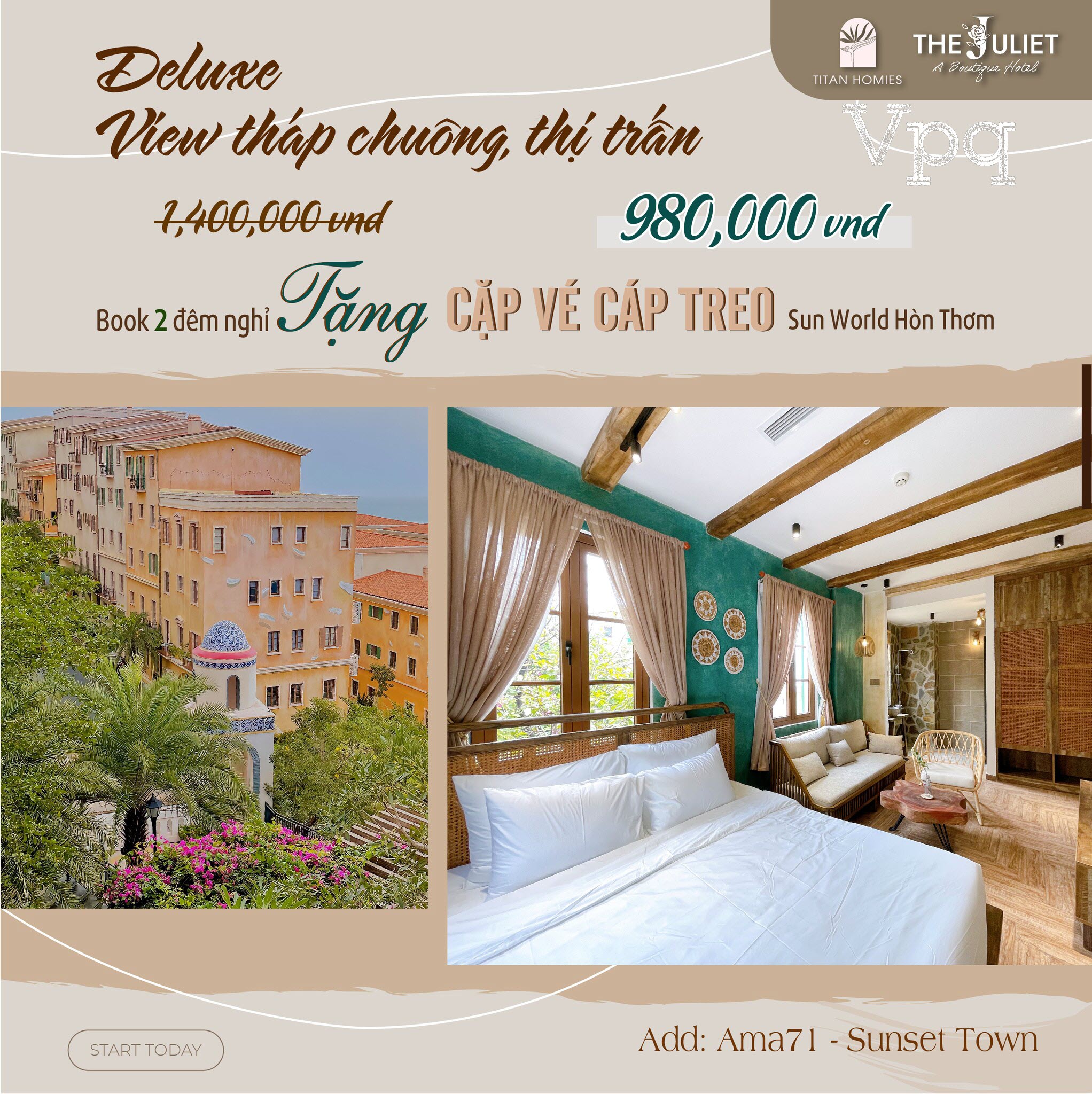Deluxe view tháp chuông