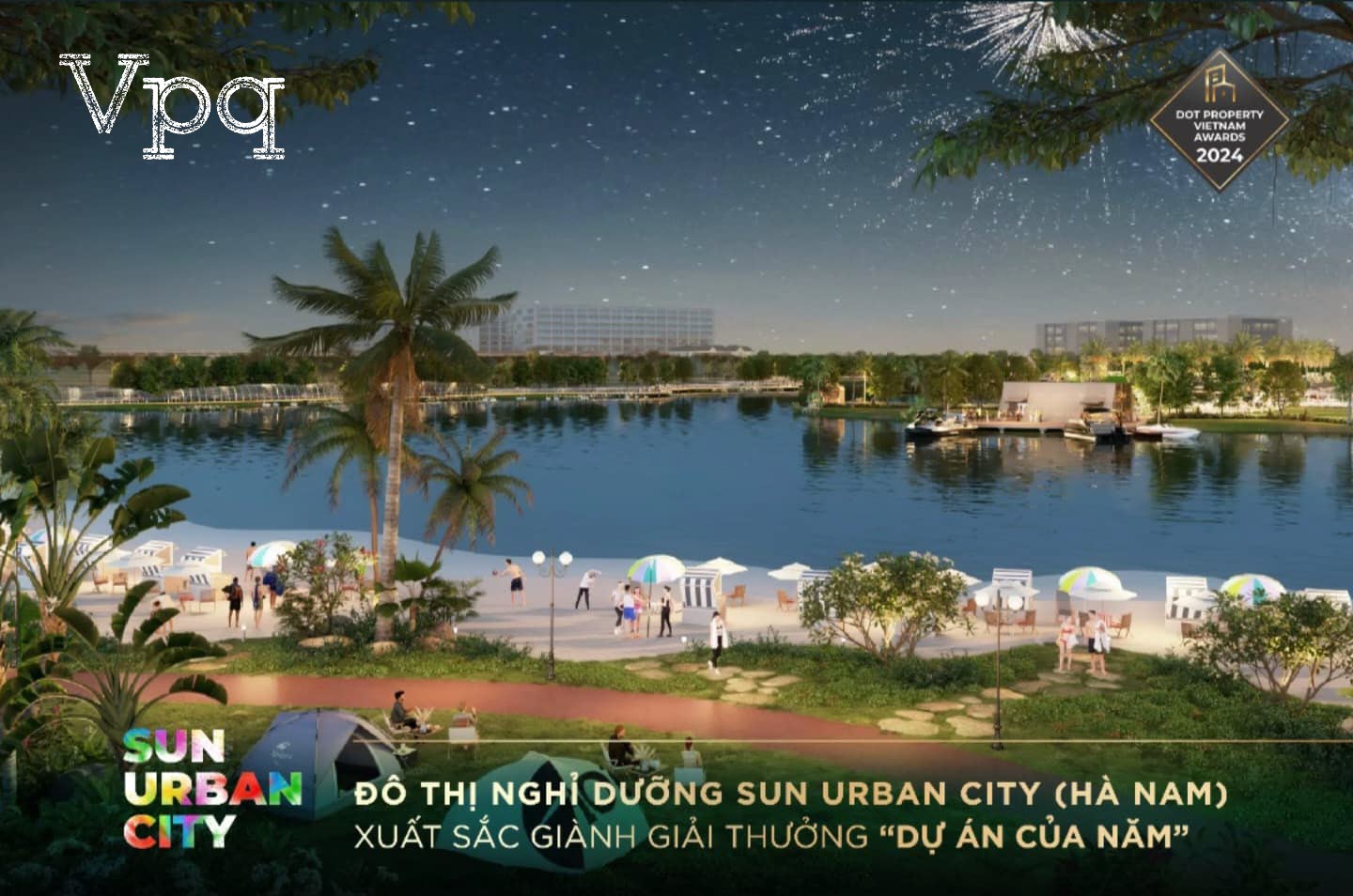 Sun Urban City Hà Nam có bãi biển nhân tạo cát trắng mịn dài 200m