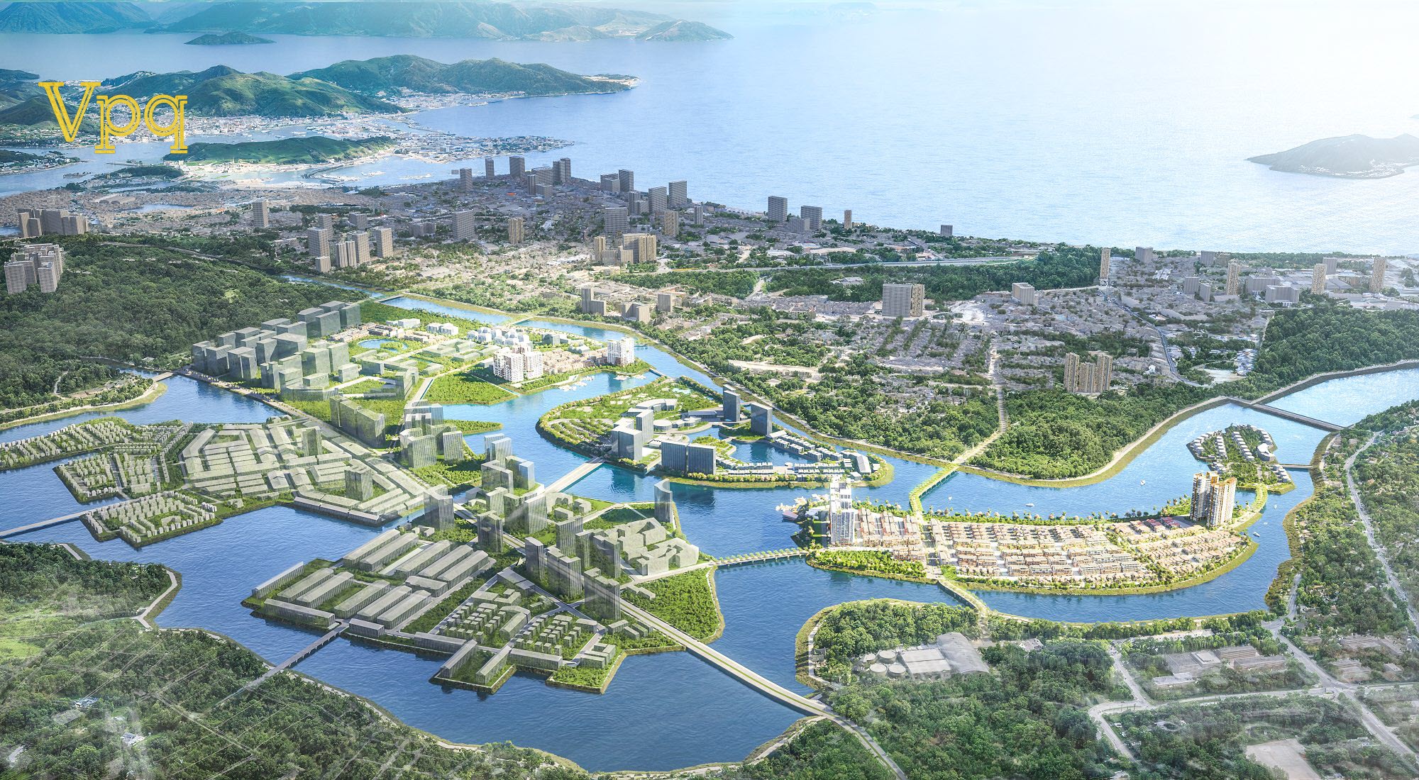 Ảnh phối cảnh Dự án Khu đô thị hỗn hợp Nha Trang