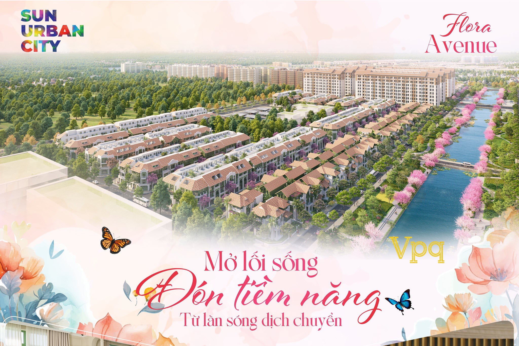 Flora Avenue - Mở lối đón tiềm năng từ làn sóng dịch chuyển