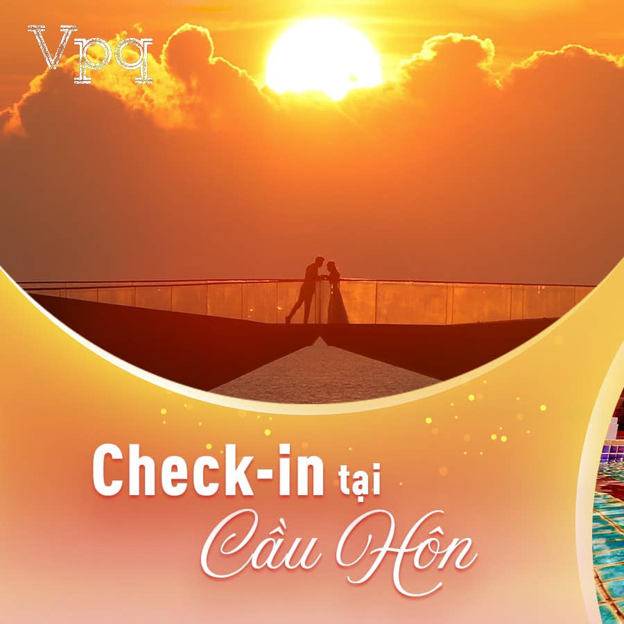 check-in tại Cầu Hôn