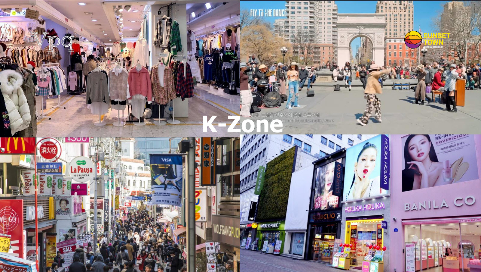 Khu vực dịch vụ Shopping l&agrave; l&agrave;m đẹp tại K-Zone