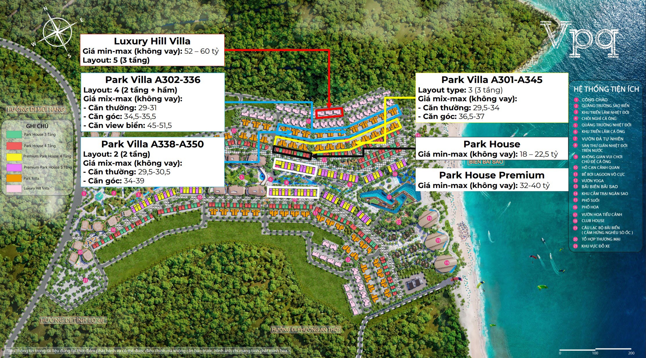 Giá bán quỹ căn Makaio Park booking tháng 4/2023