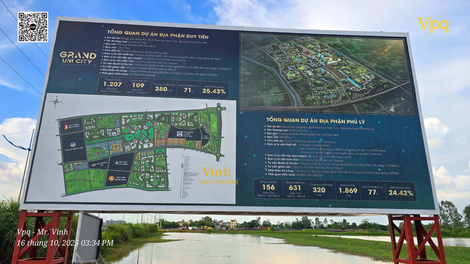 Ảnh quy hoạch Khu đại học Nam Cao - Grand Uni City