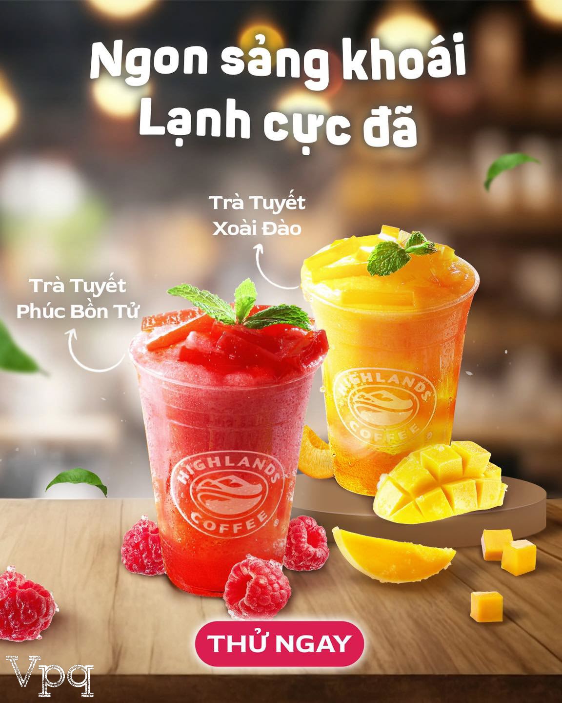 Những đồ uống tuyệt vời tại Highland Coffee Bãi Sao