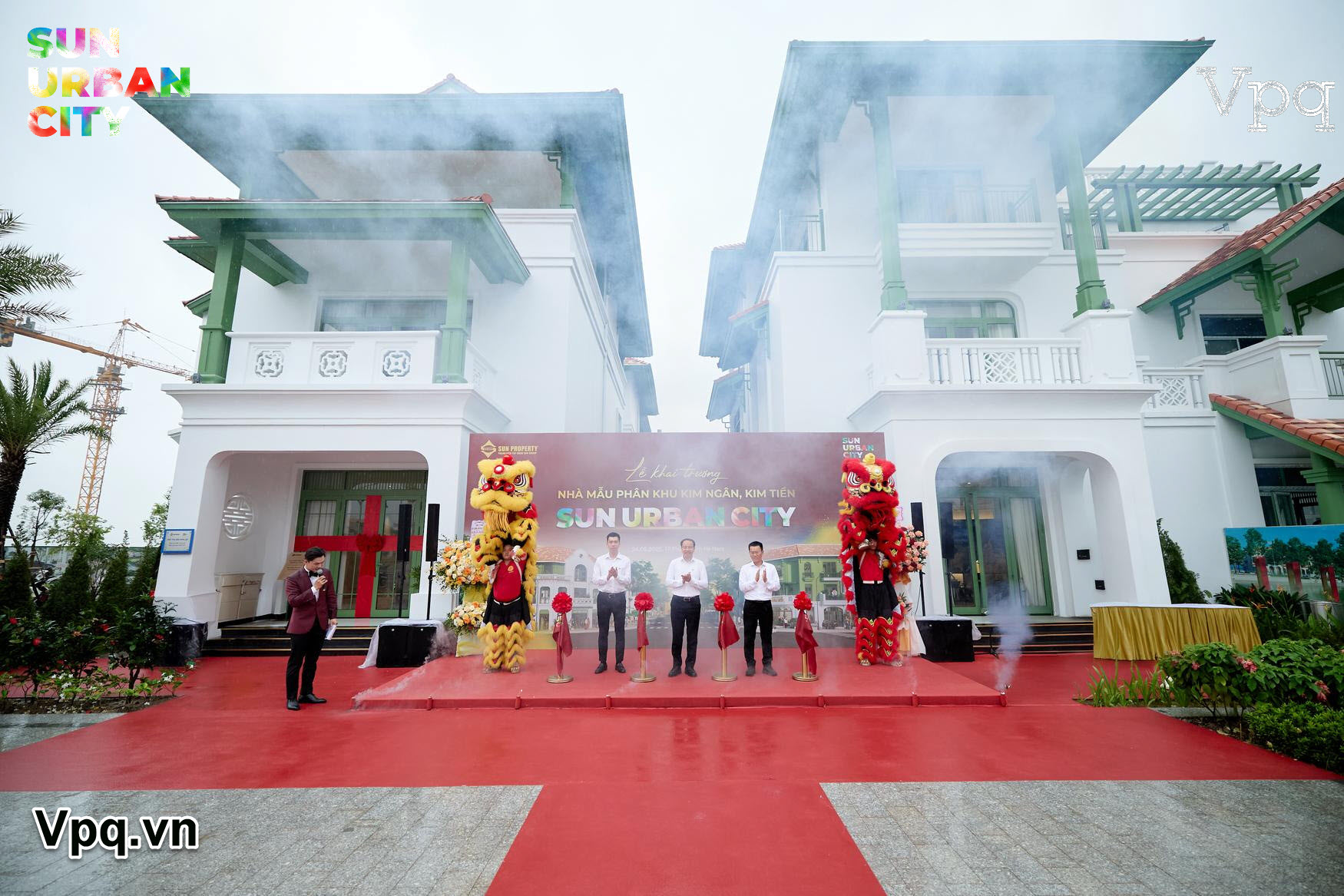 Lễ khai trương nh&agrave; mẫu ph&acirc;n khu Kim Ng&acirc;n - Kim Tiền tại dự &aacute;n Sun Urban City H&agrave; Nam