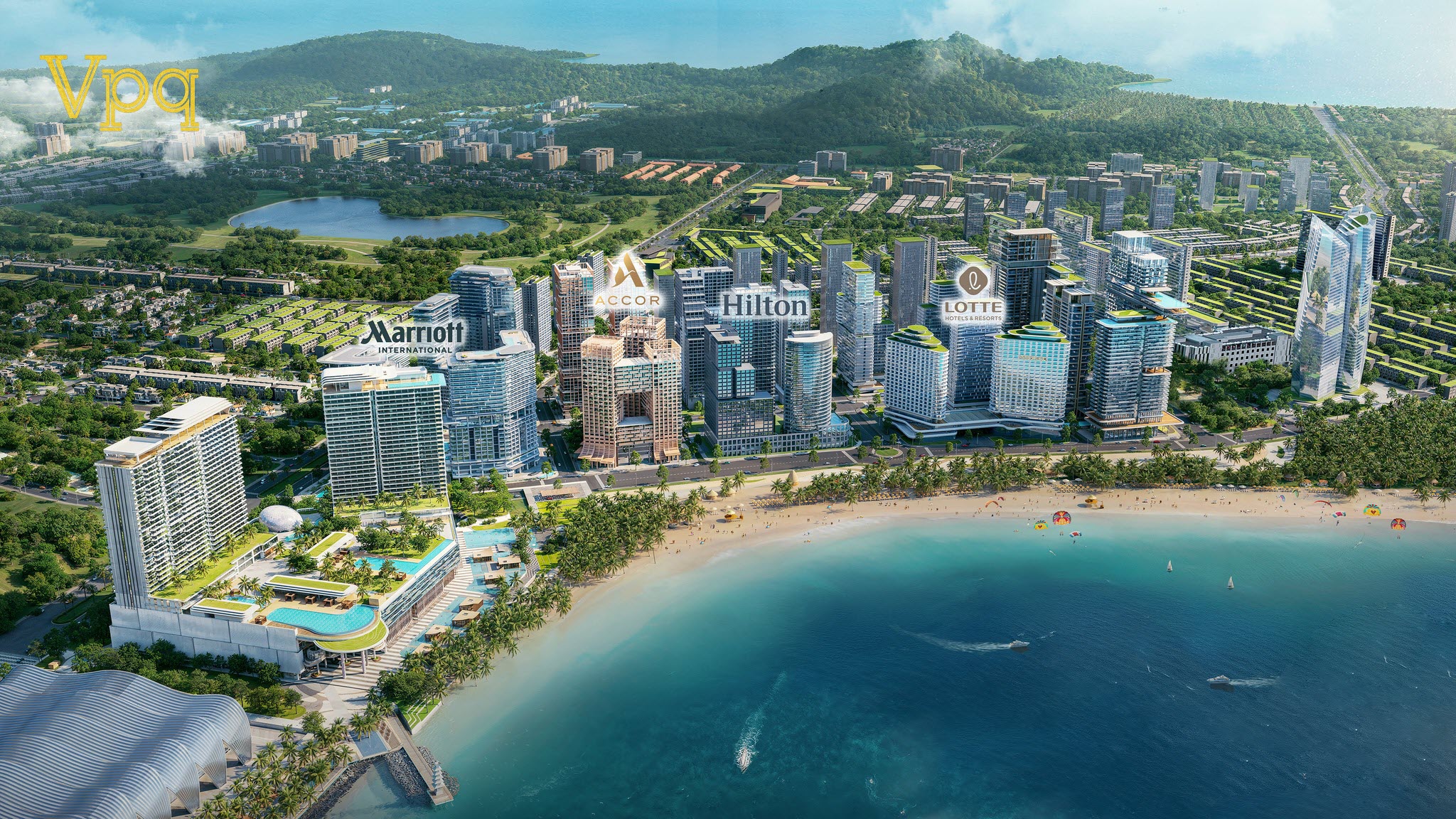 Thành phố khách sạn 5 sao Bãi Đất Đỏ, Phú Quốc