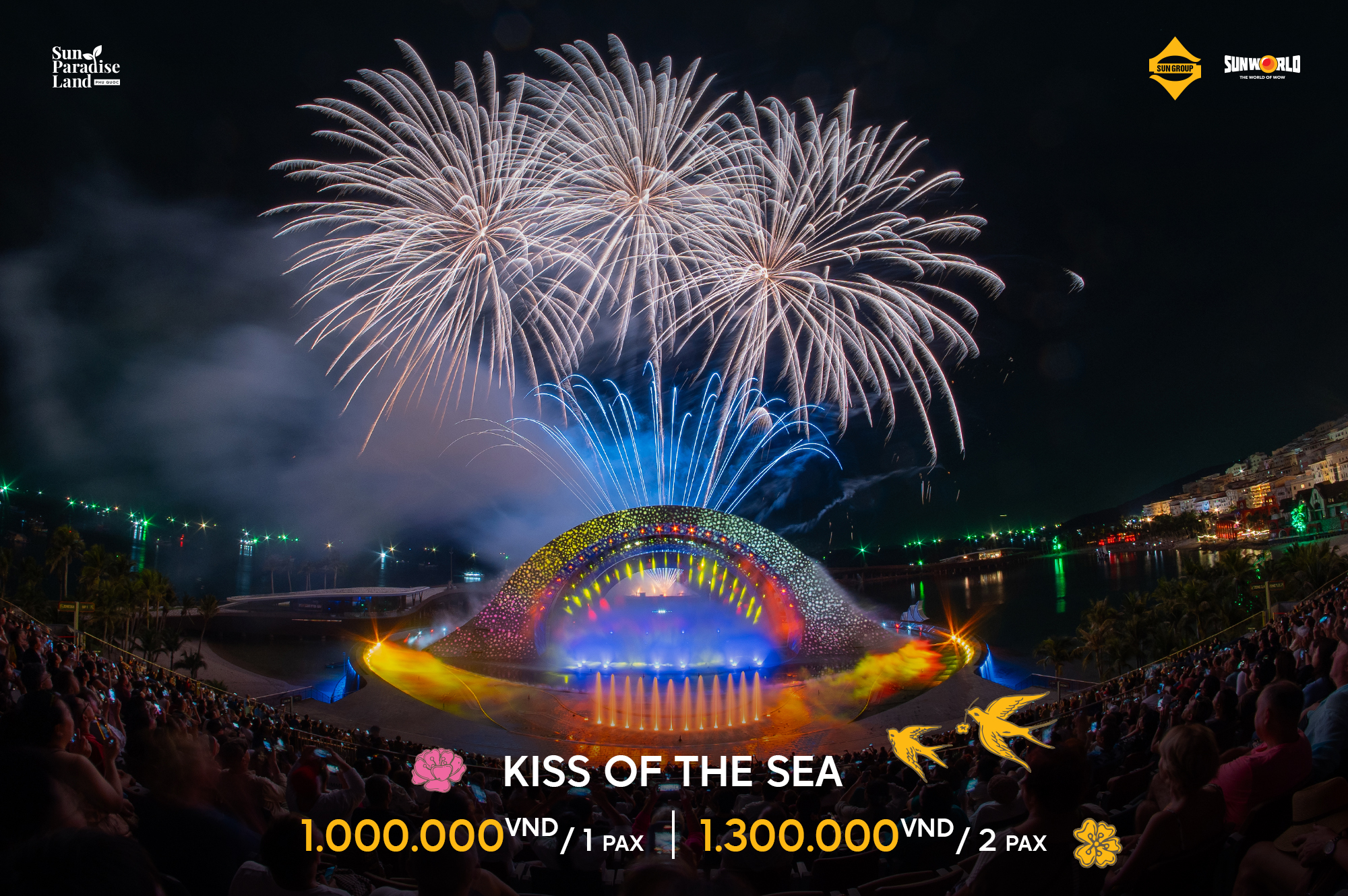 Giá vé Kiss Of The Sea