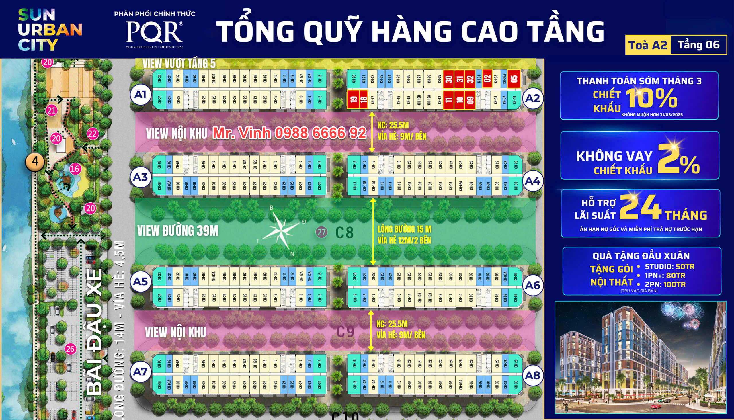8 t&ograve;a cao tầng Art Residence thuộc ph&acirc;n khu Kim Ng&acirc;n 1 đ&ocirc; thị Sun Urban City H&agrave; Nam