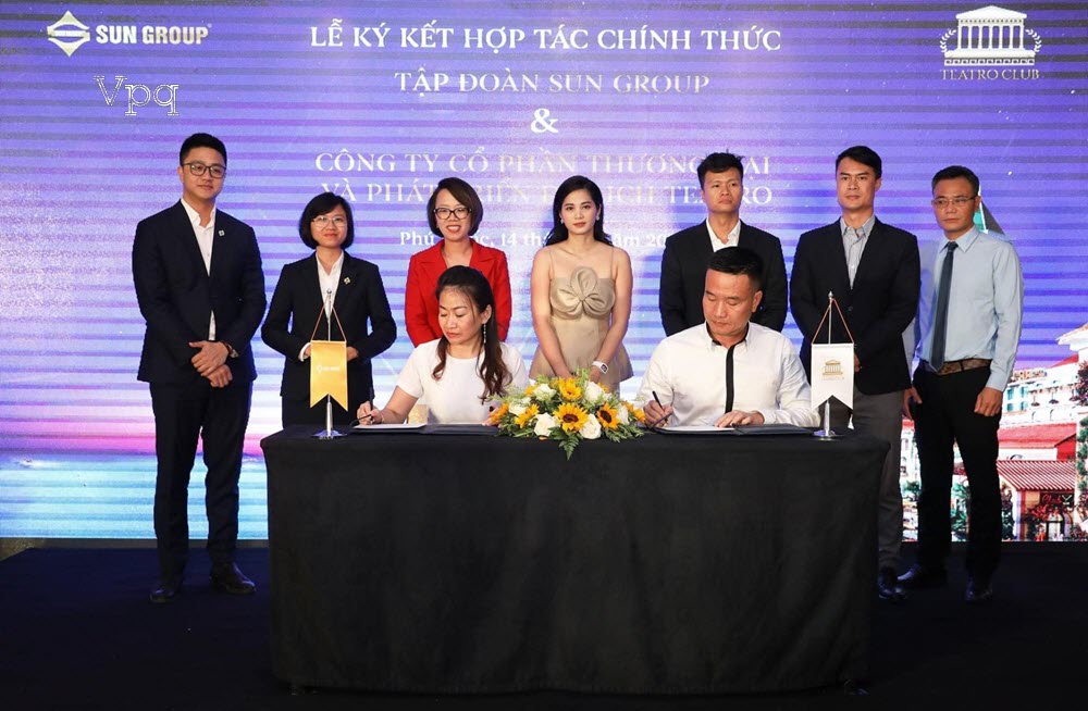 Lễ ký kết Sun Group chính thức hợp tác cùng Teatro Club