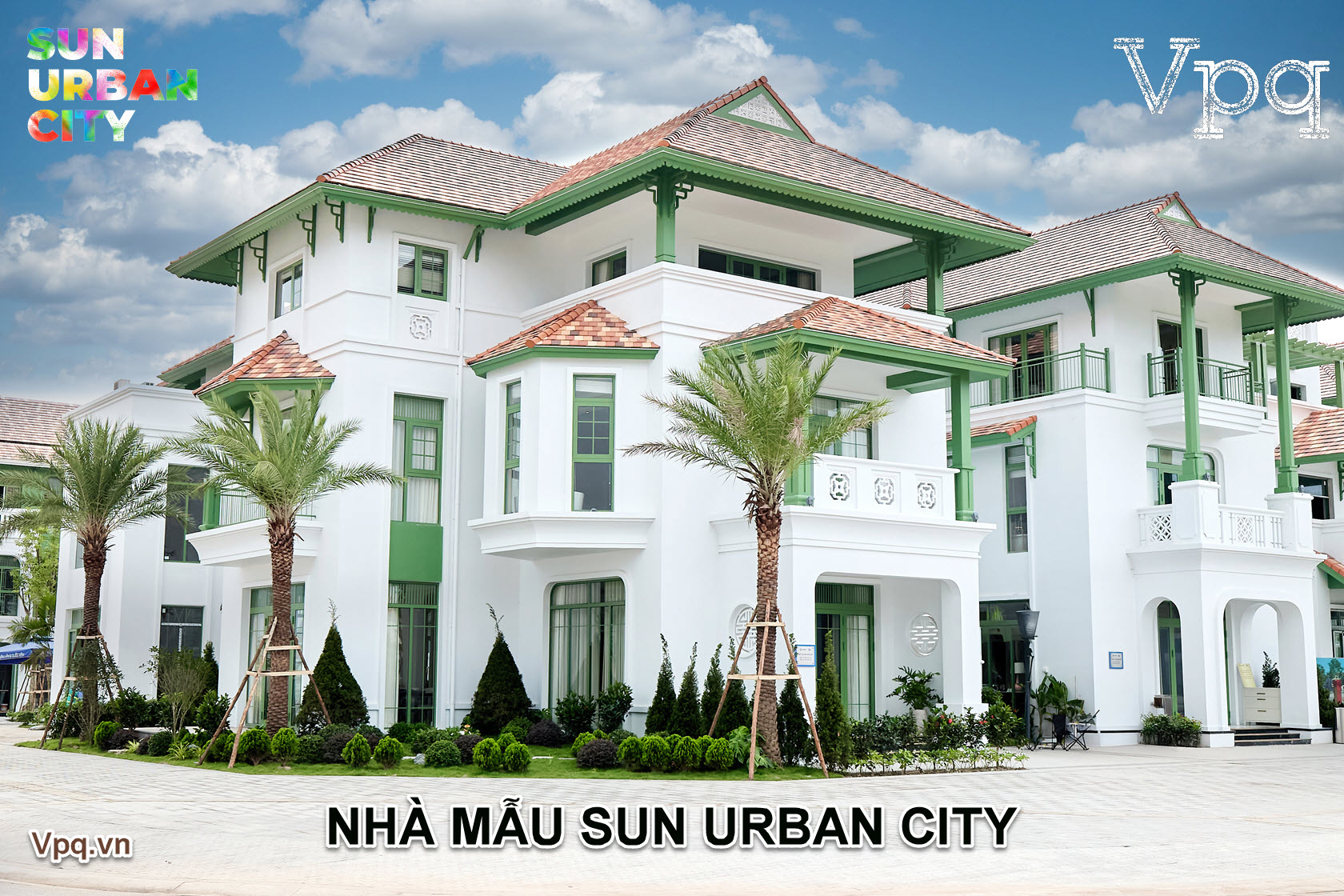 Khu nh&agrave; mẫu hiện đại với thiết kế h&agrave;i h&ograve;a giữa kh&ocirc;ng gian cảnh quan