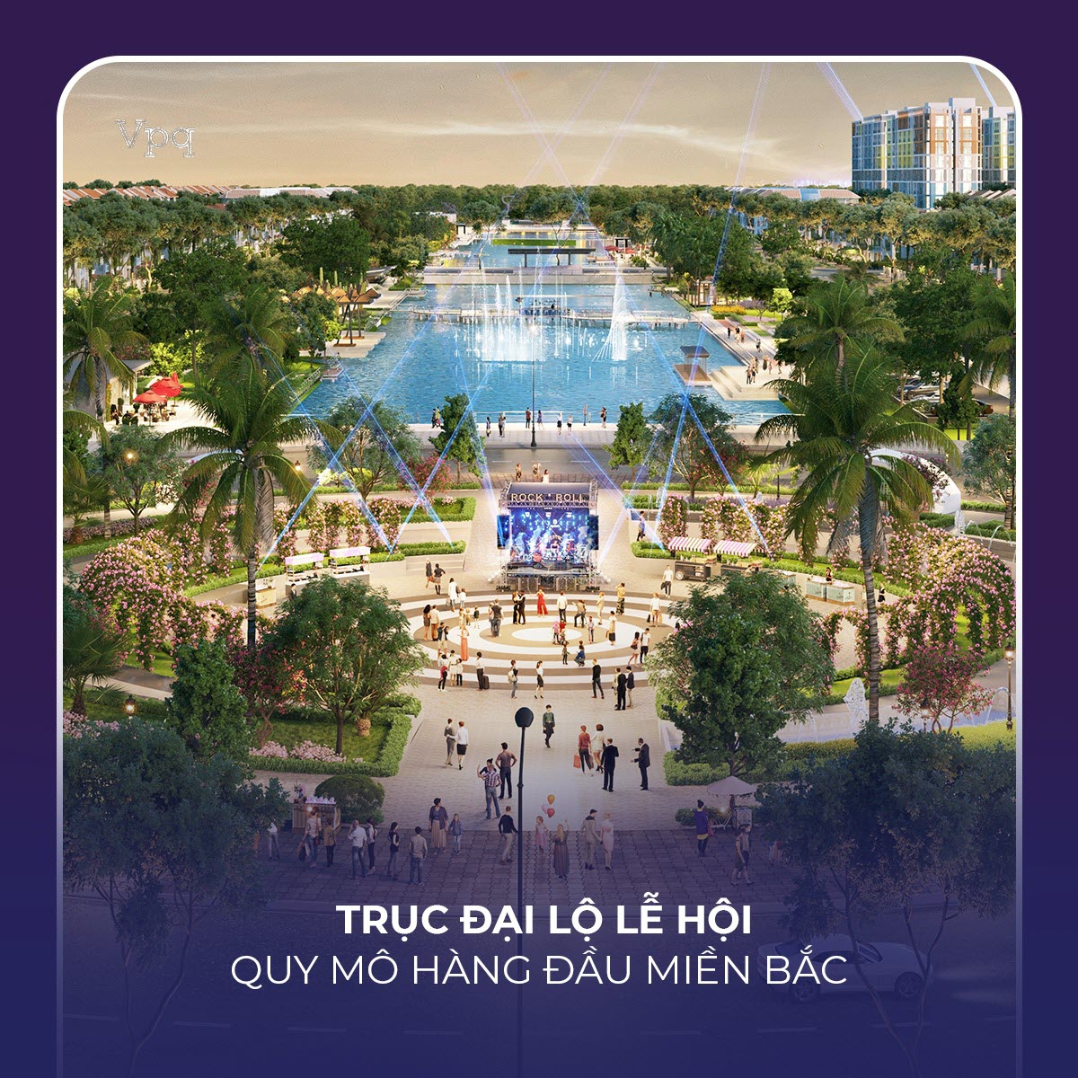 Trục đại lộ 1,5km