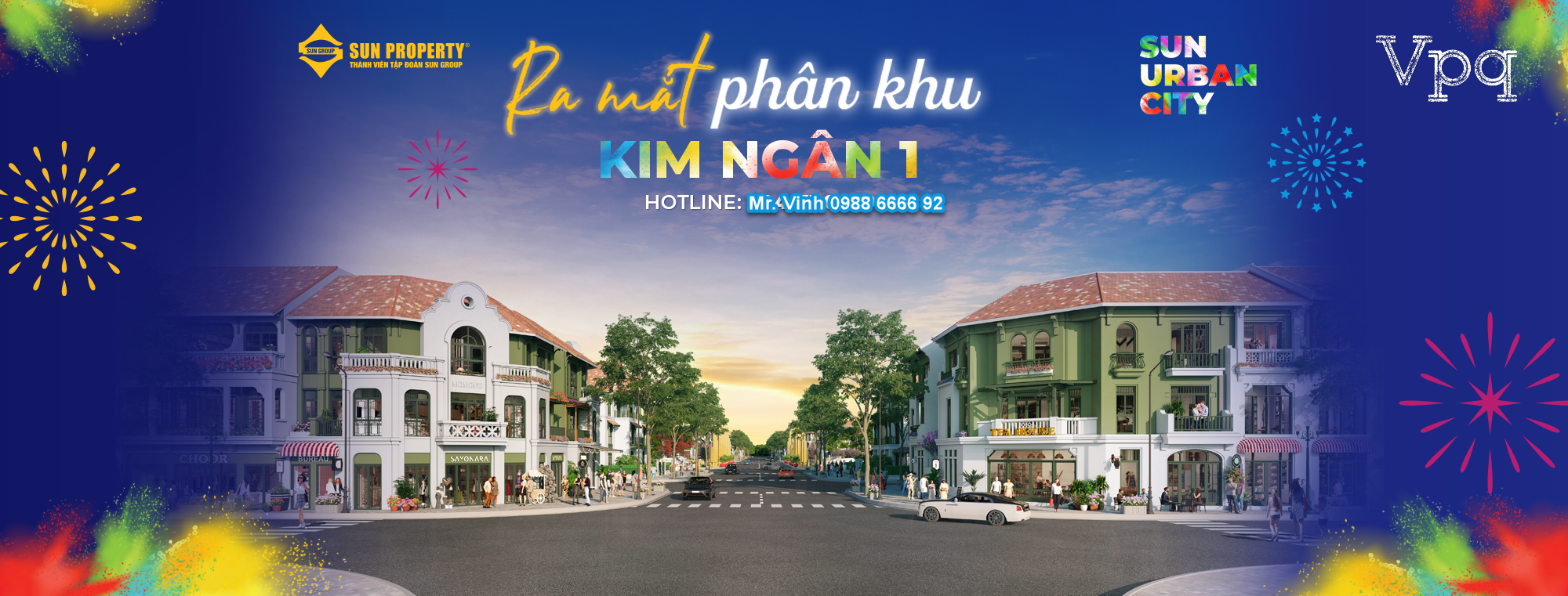 Ph&acirc;n khu Kim Ng&acirc;n 1 Sun Urban City