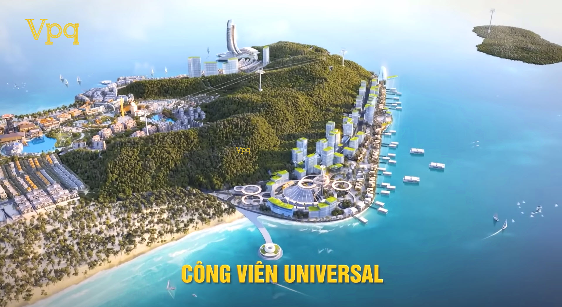 Phối cảnh Công viên Universal Hòn Thơm