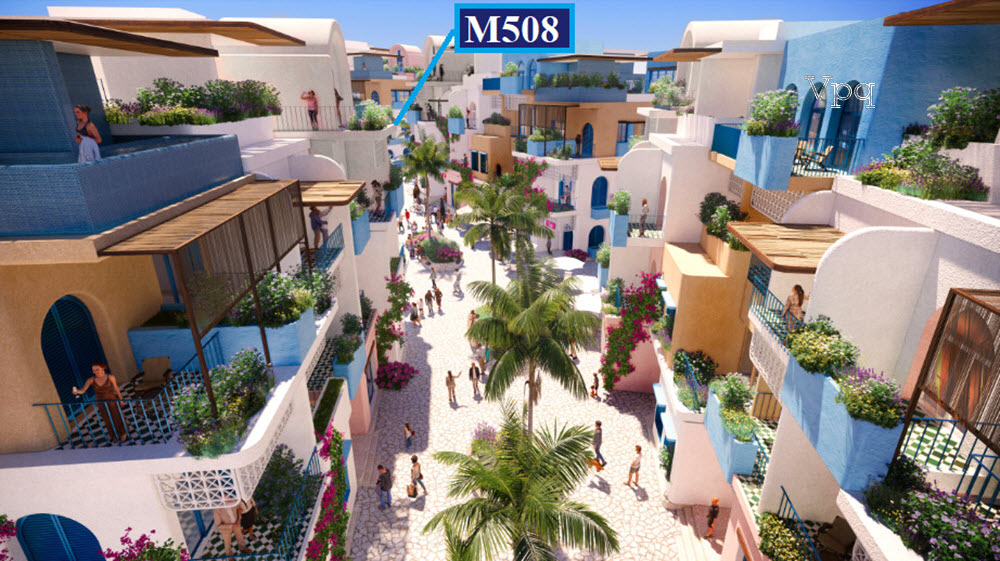 Phối cản vị trí shophouse M508 The Santo Port