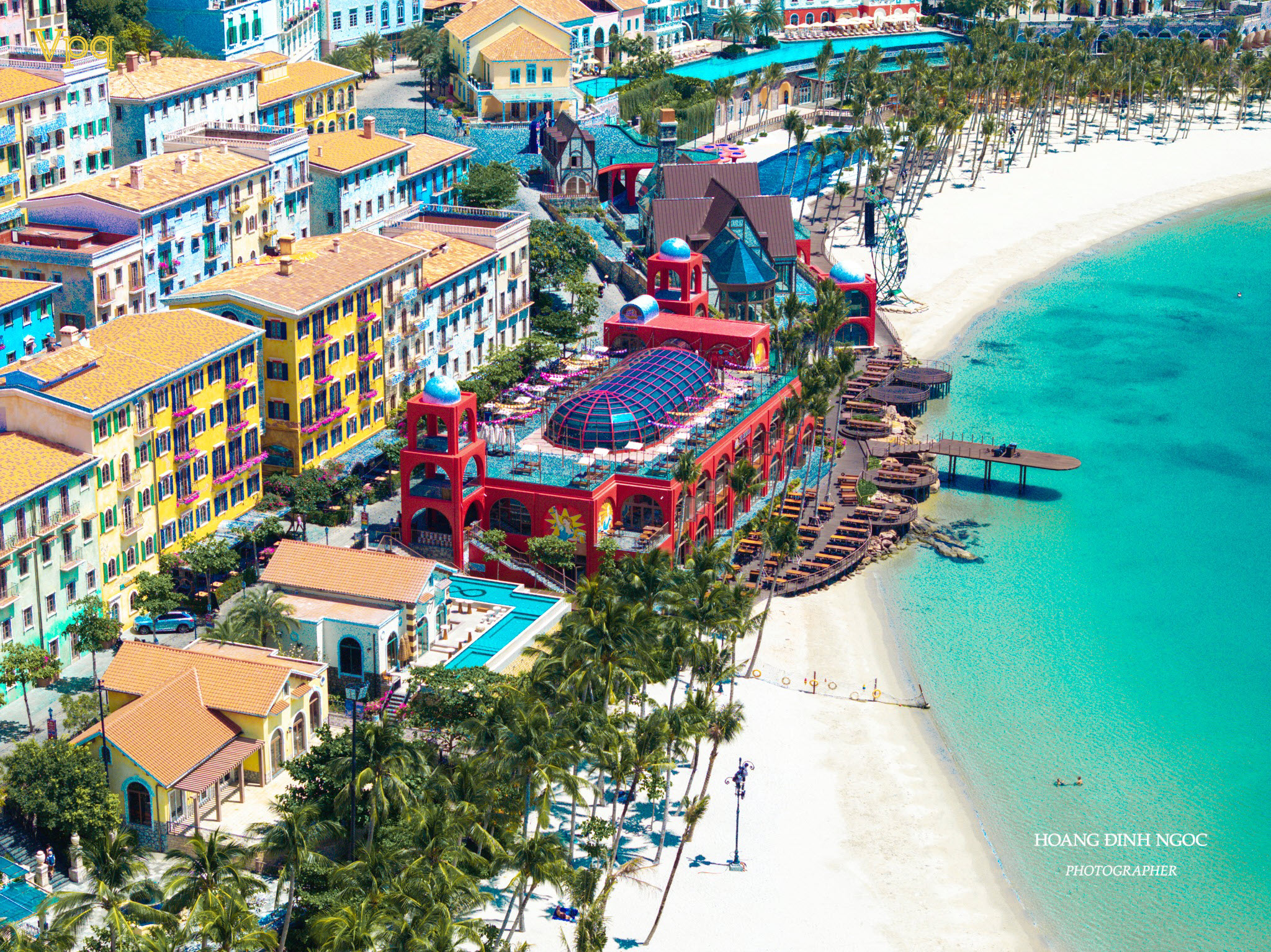 Một g&oacute;c Sunset Town - Địa điểm h&uacute;t kh&aacute;ch bậc nhất Nam Ph&uacute; Quốc