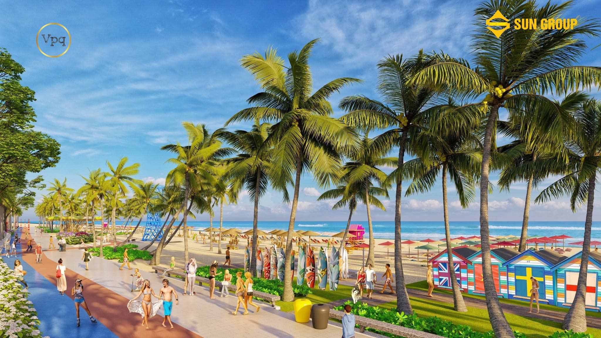 Bãi tắm bãi Đất Đỏ dài 1,3km