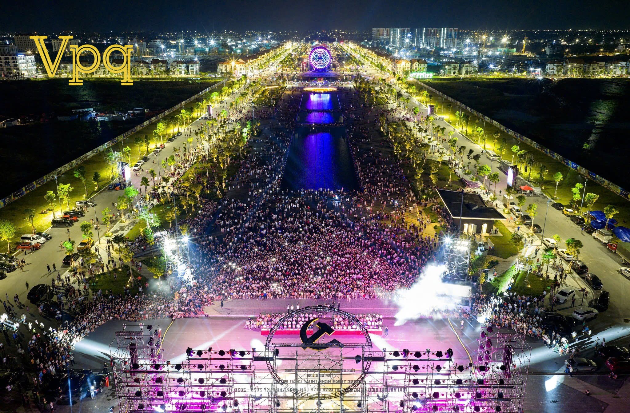 Toàn cảnh khu vực quảng trường Sun Urban City