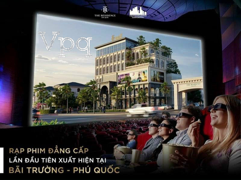 Phối cảnh mặt ngoài rạp chiếu phim Beta Cinemas Phú Quốc