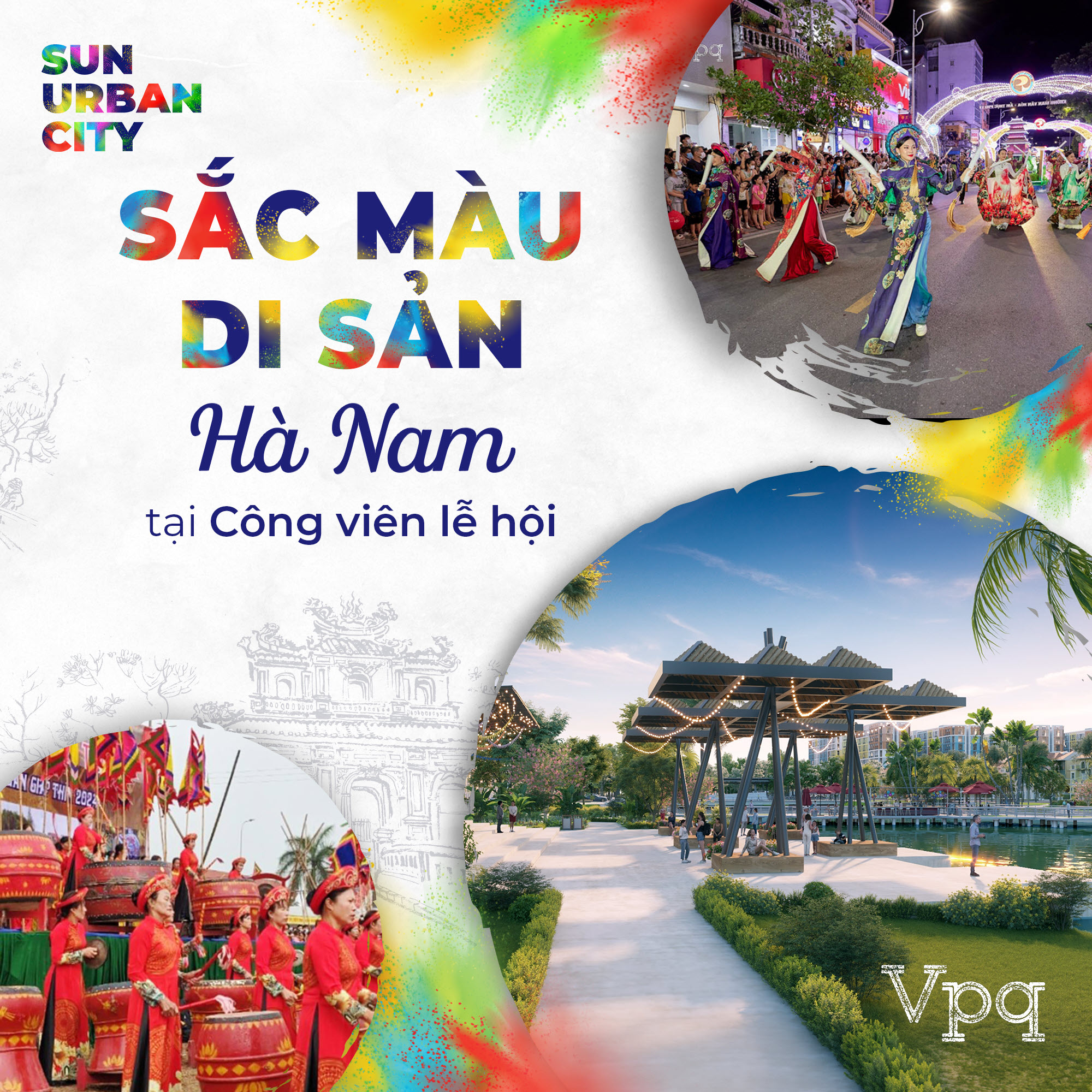 Sắc màu di sản Hà Nam tại Công Viên Lễ Hội Sun Urban City