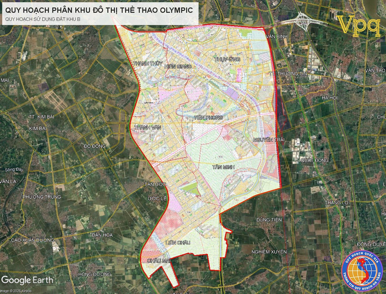 Quy hoạch phân khu đô thị thể thao Olympic