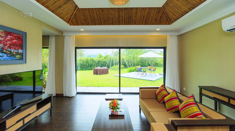Ph&ograve;ng kh&aacute;ch Serena Resort