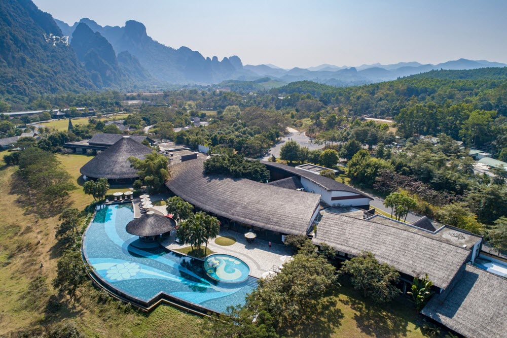 H&igrave;nh ảnh hồ bơi ngo&agrave;i trời tại Serena Resort Kim B&ocirc;i