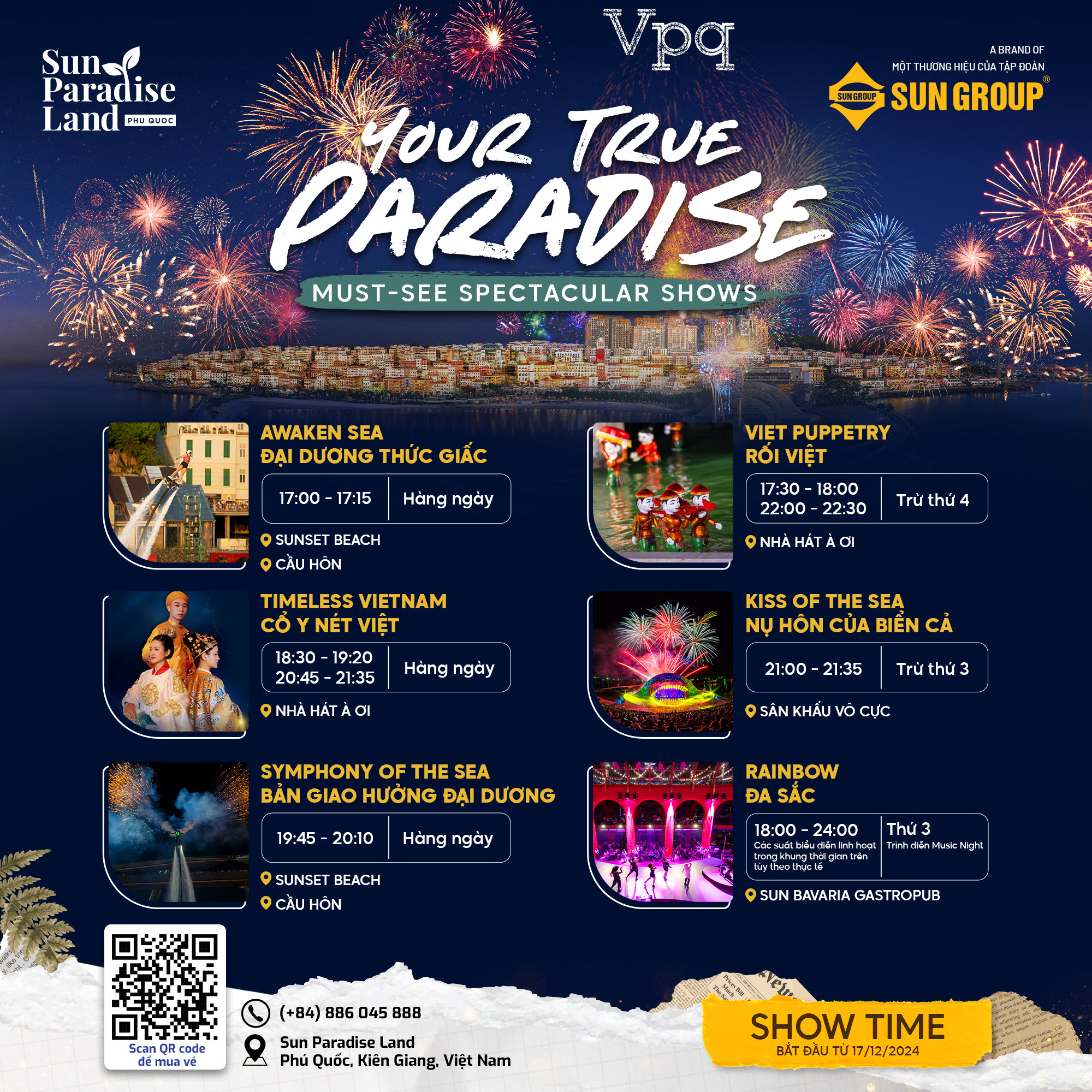 Thiên đường trải nghiệm chờ đón bạn tại Sun Paradise Land Phú Quốc