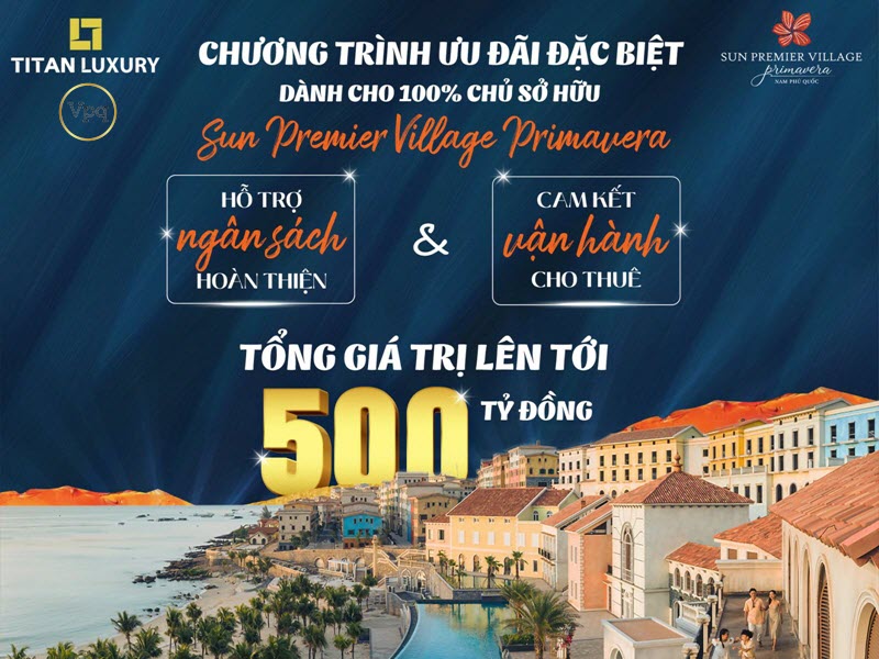 Chương trình ưu đãi đặc biệt dành cho 100% chủ sở hữu