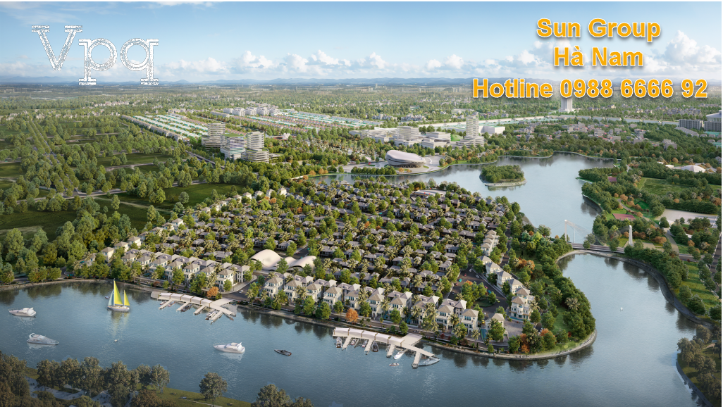 Tâm điểm dự án là 2 công viên hiện đại