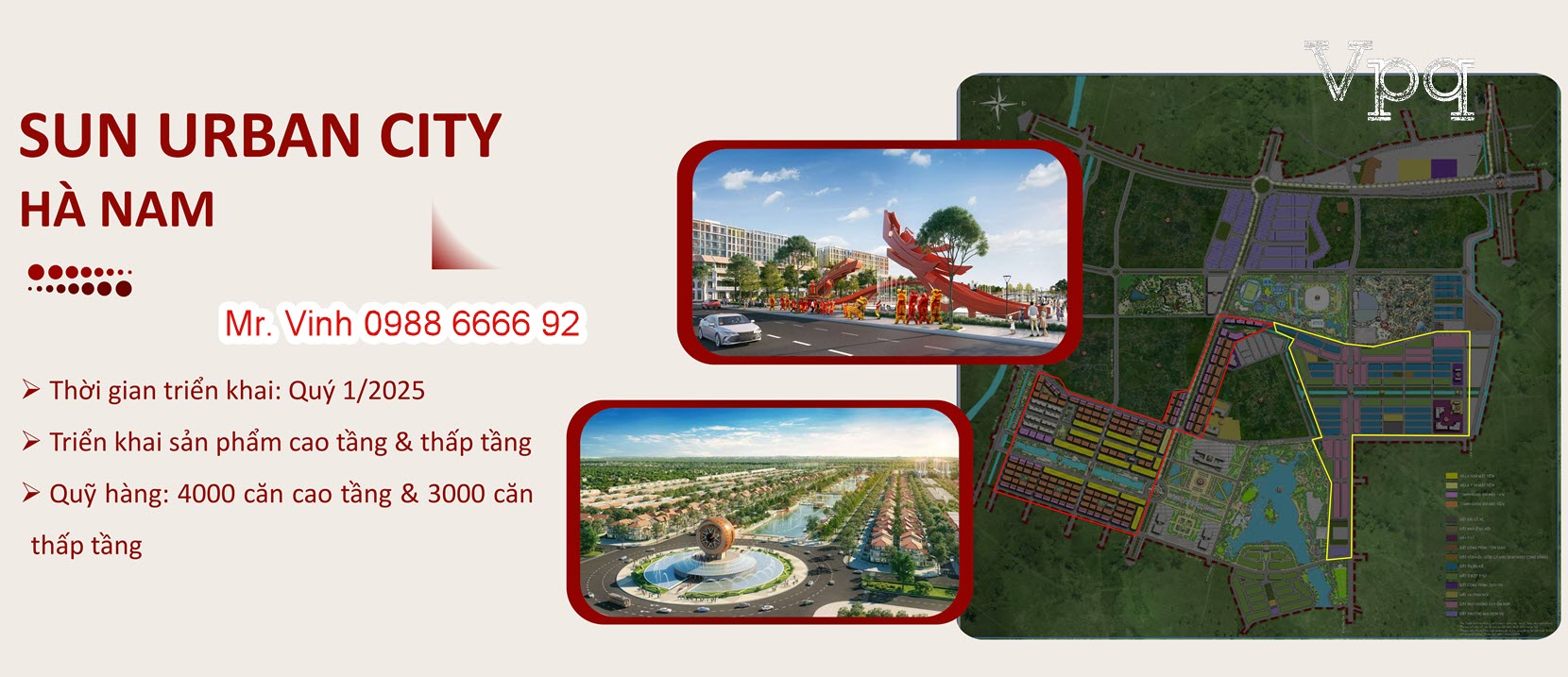 Giai đoạn 2 dự án Sun Urban City Hà Nam sẽ ra mắt trong năm 2025