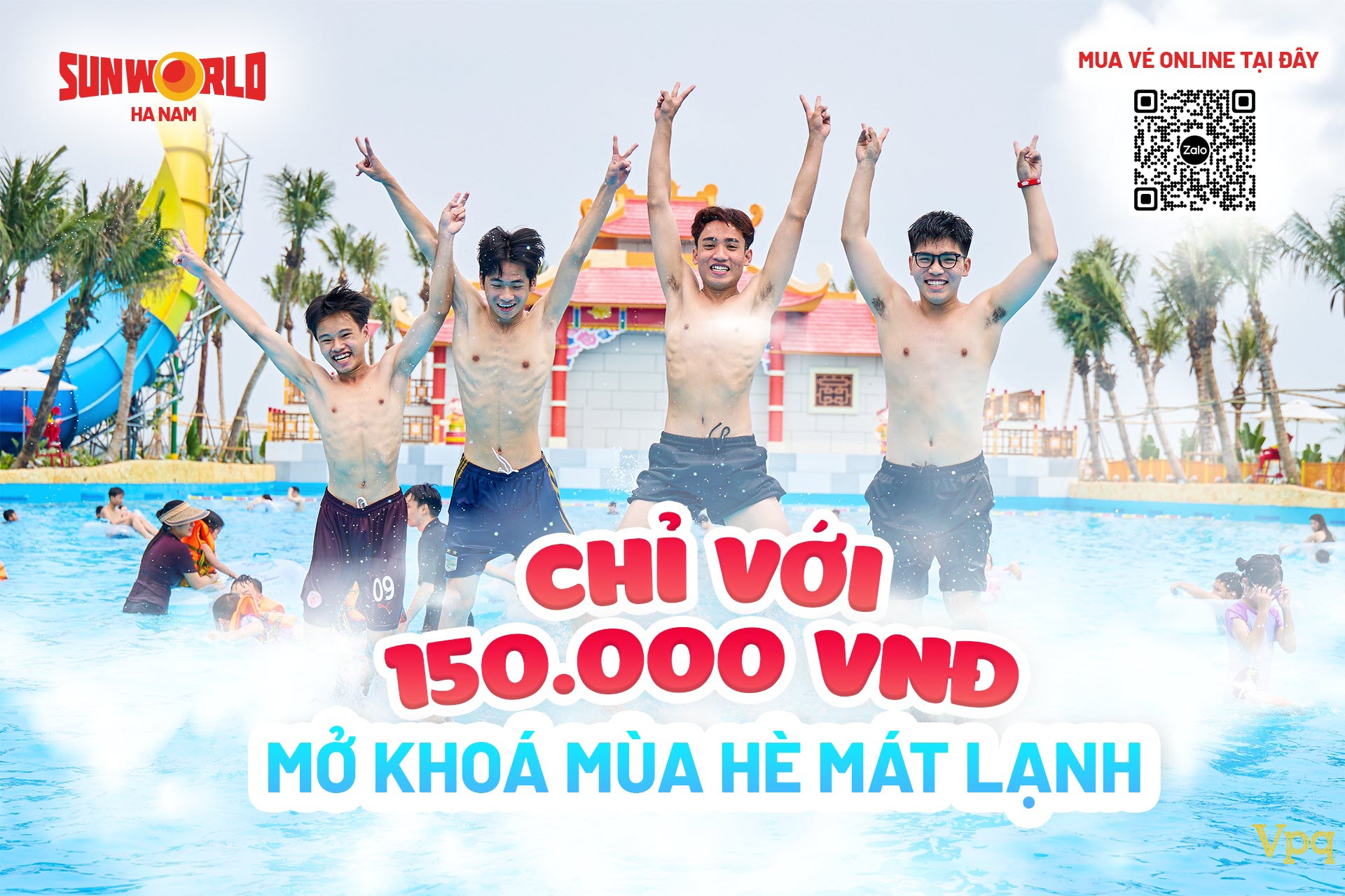 Mở kh&oacute;a m&ugrave;a h&egrave; m&aacute;t lạnh Sun World H&agrave; Nam