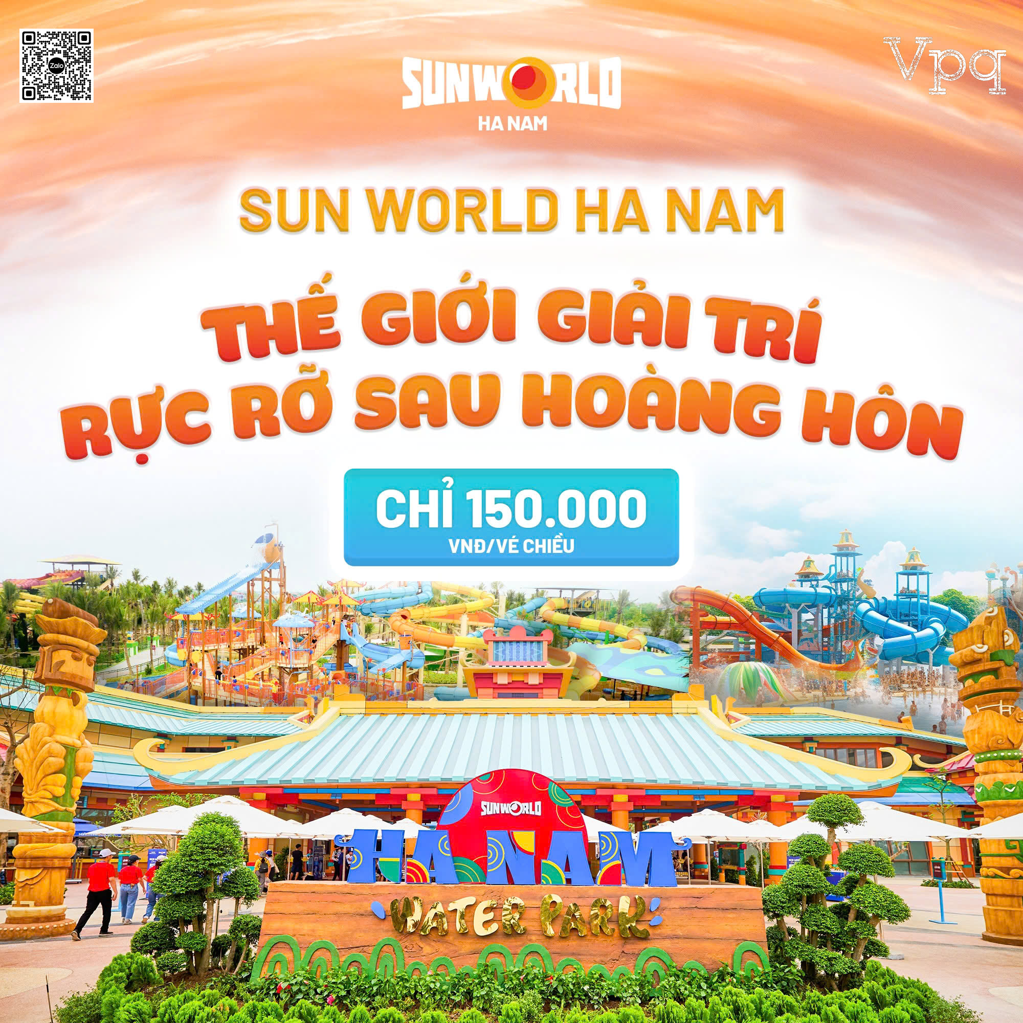 Sun World H&agrave; Nam thế giới giải tr&iacute; sau &aacute;nh ho&agrave;ng h&ocirc;n