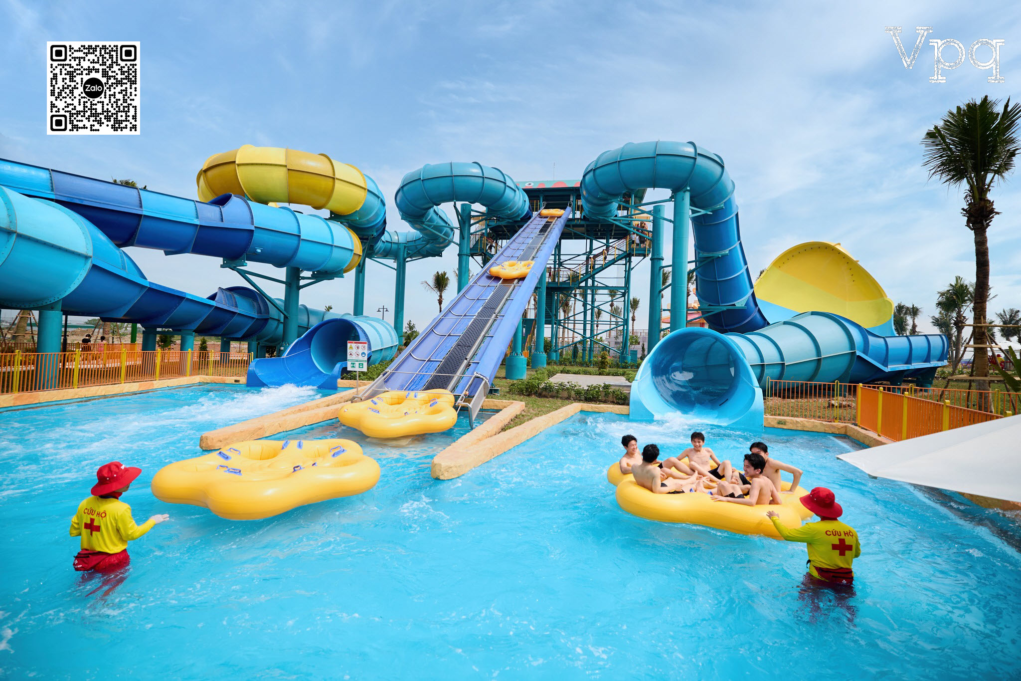 C&aacute;c đường ống trượt cảm gi&aacute;c mạnh tại Sun World