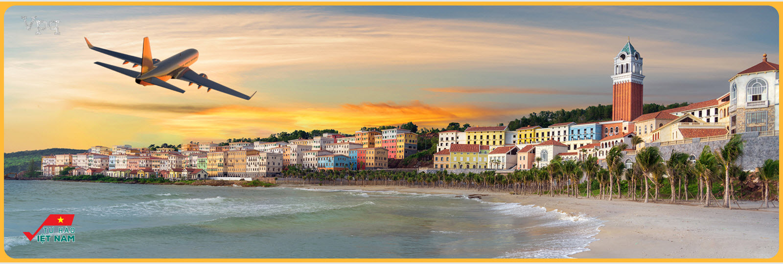 To&agrave;n cảnh Sunset Town Ph&uacute; Quốc