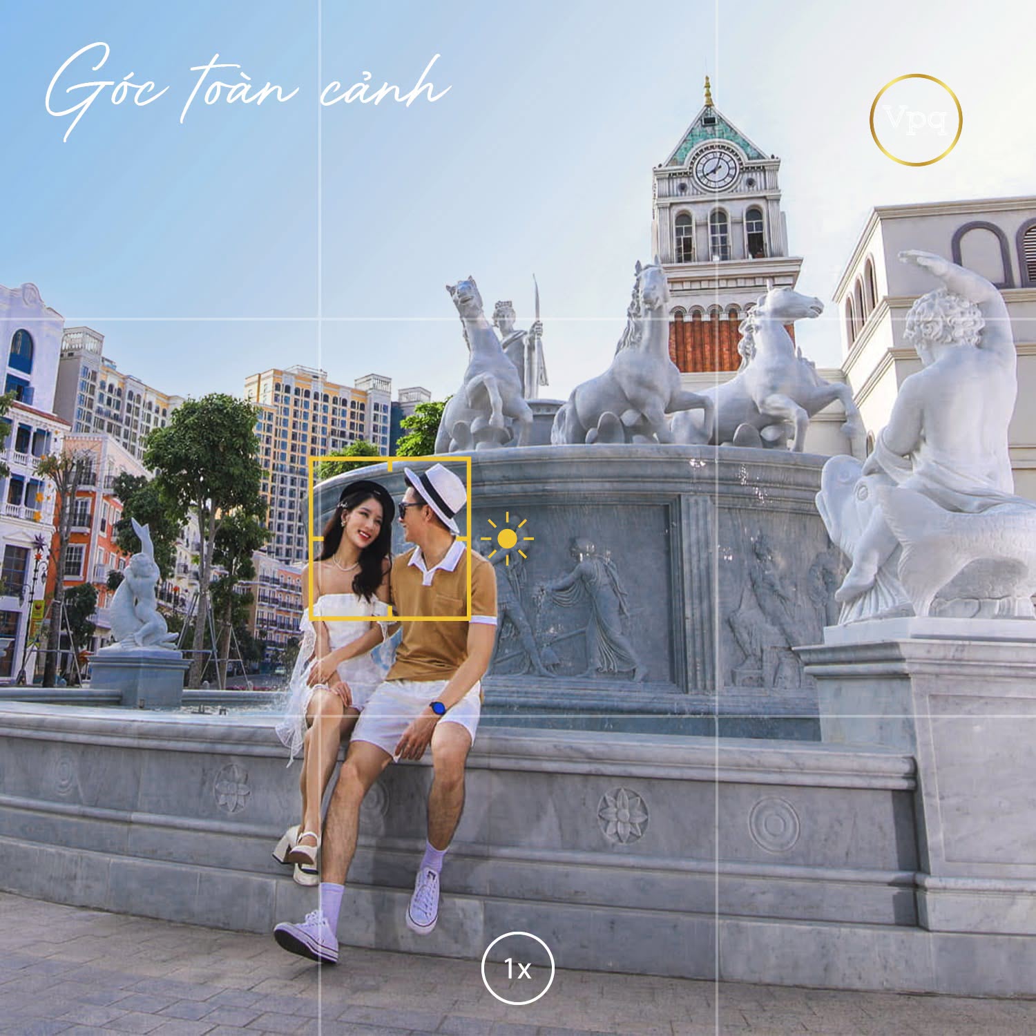 Tháp đồng hồ tại Thị trấn Hoàng Hôn - Sunset Town