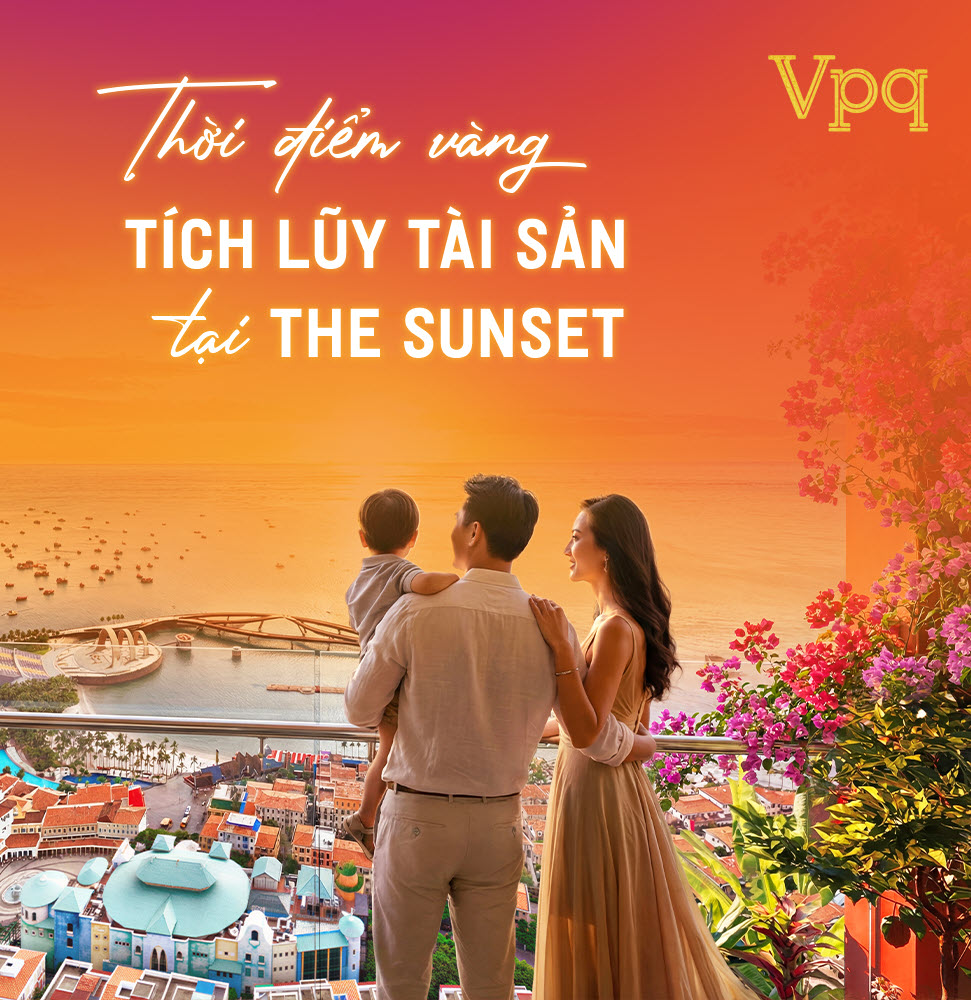 Căn hộ The Sunset view trọn hoàng hôn thu hút nhà đầu tư