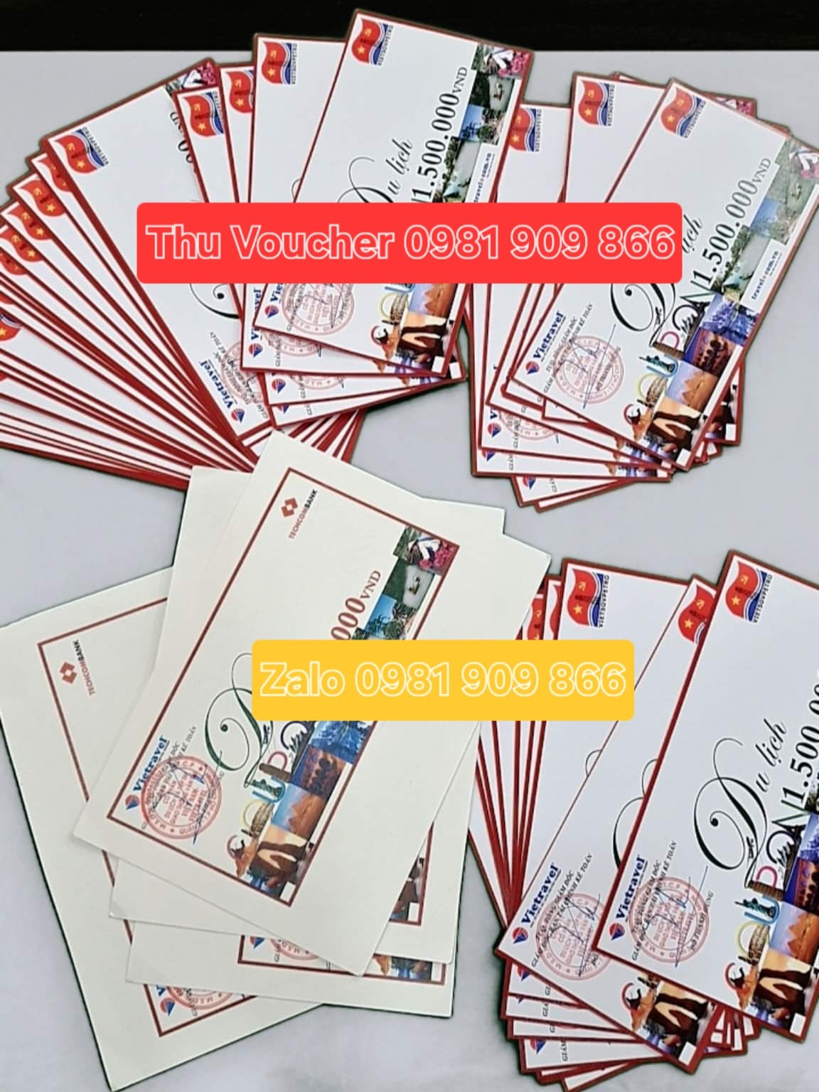 Thu mua voucher vietravel