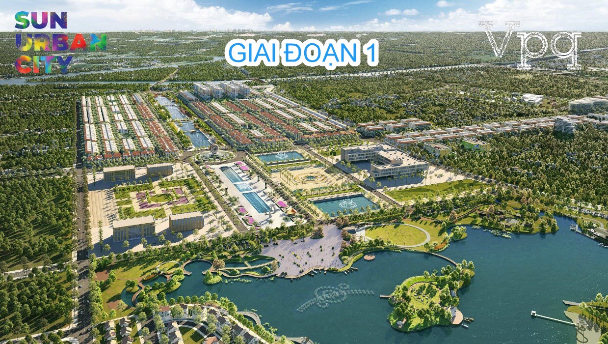 Sun Urban City có quy mô 420ha được quy hoạch bài bản