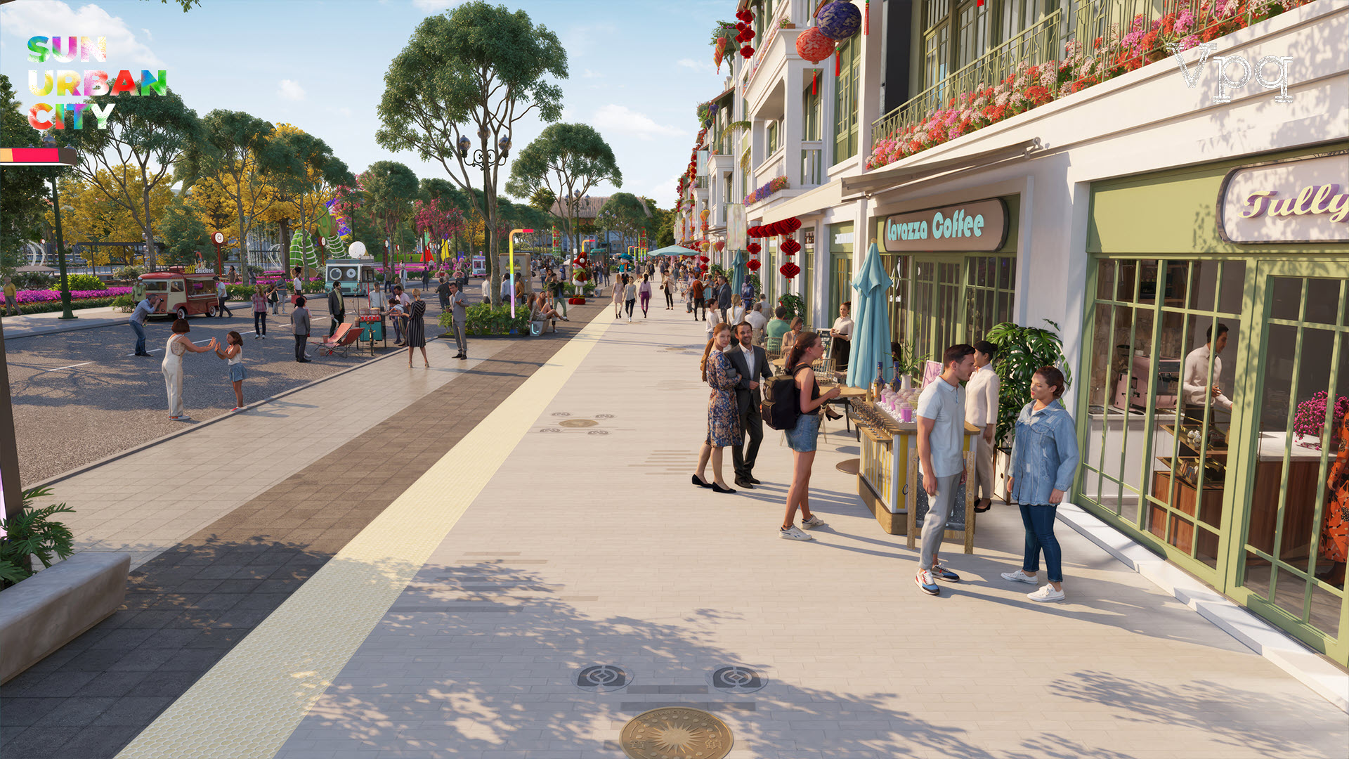 Yếu tố văn hóa nguồn cội được lồng ghép tinh tế trong từng thiết kế của Sun Urban City