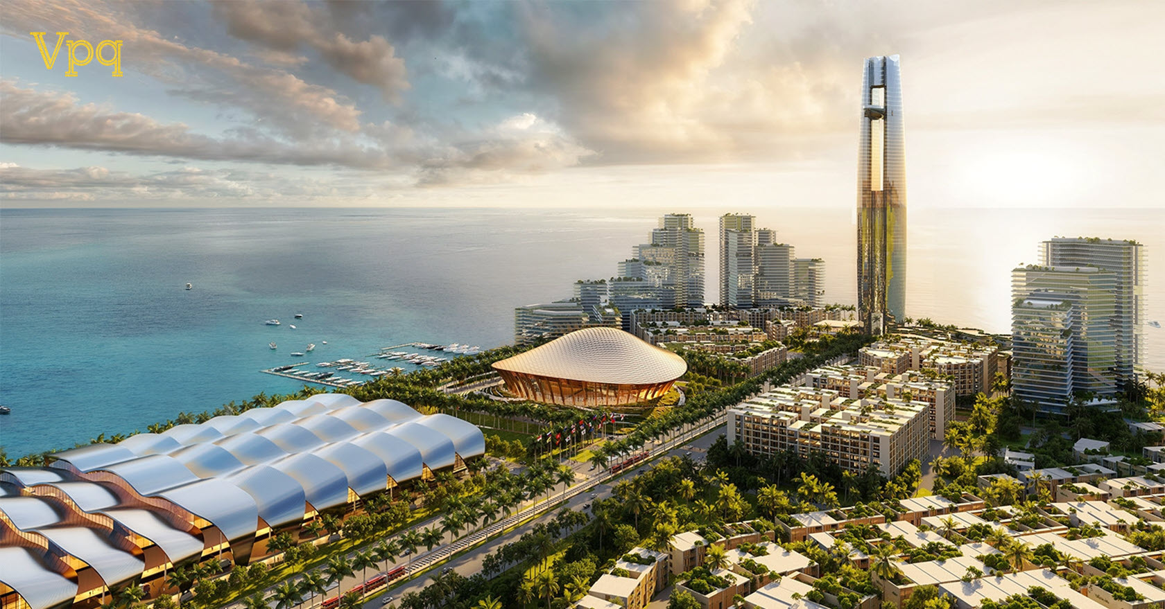 Toàn cảnh trung tâm hội nghị APEC 2027 PHÚ QUỐC