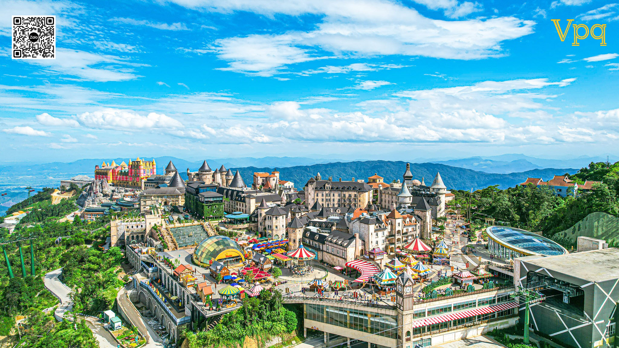Khu Làng Pháp trên đỉnh Bà Nà Hills