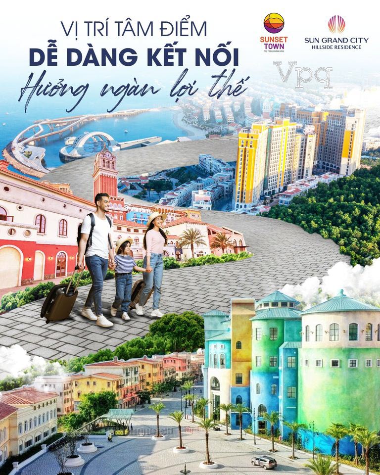 Vị trí căn hộ tâm điểm căn hộ Sun Grand City Hillside Residence