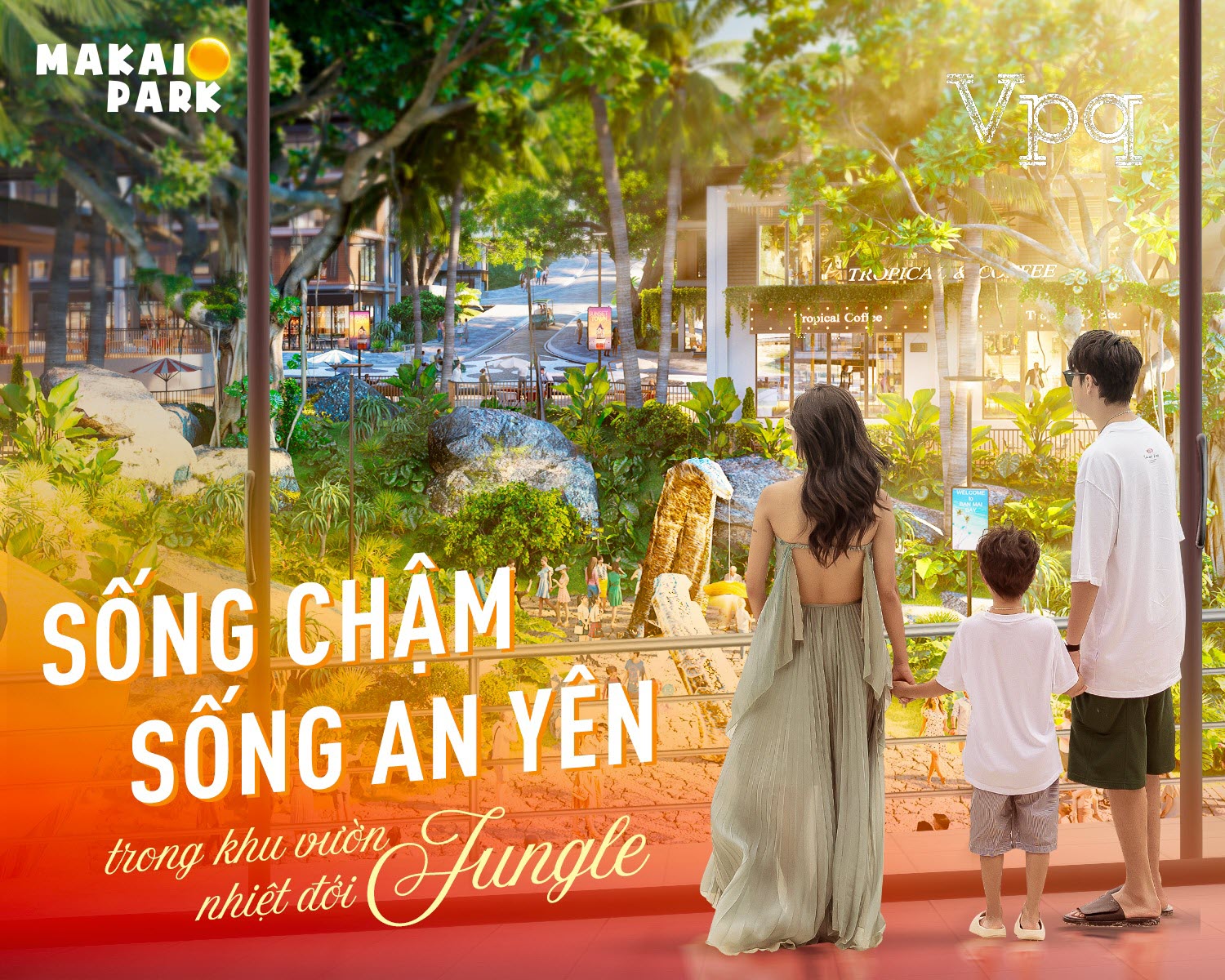 vườn nhiệt đới jungle makaio park