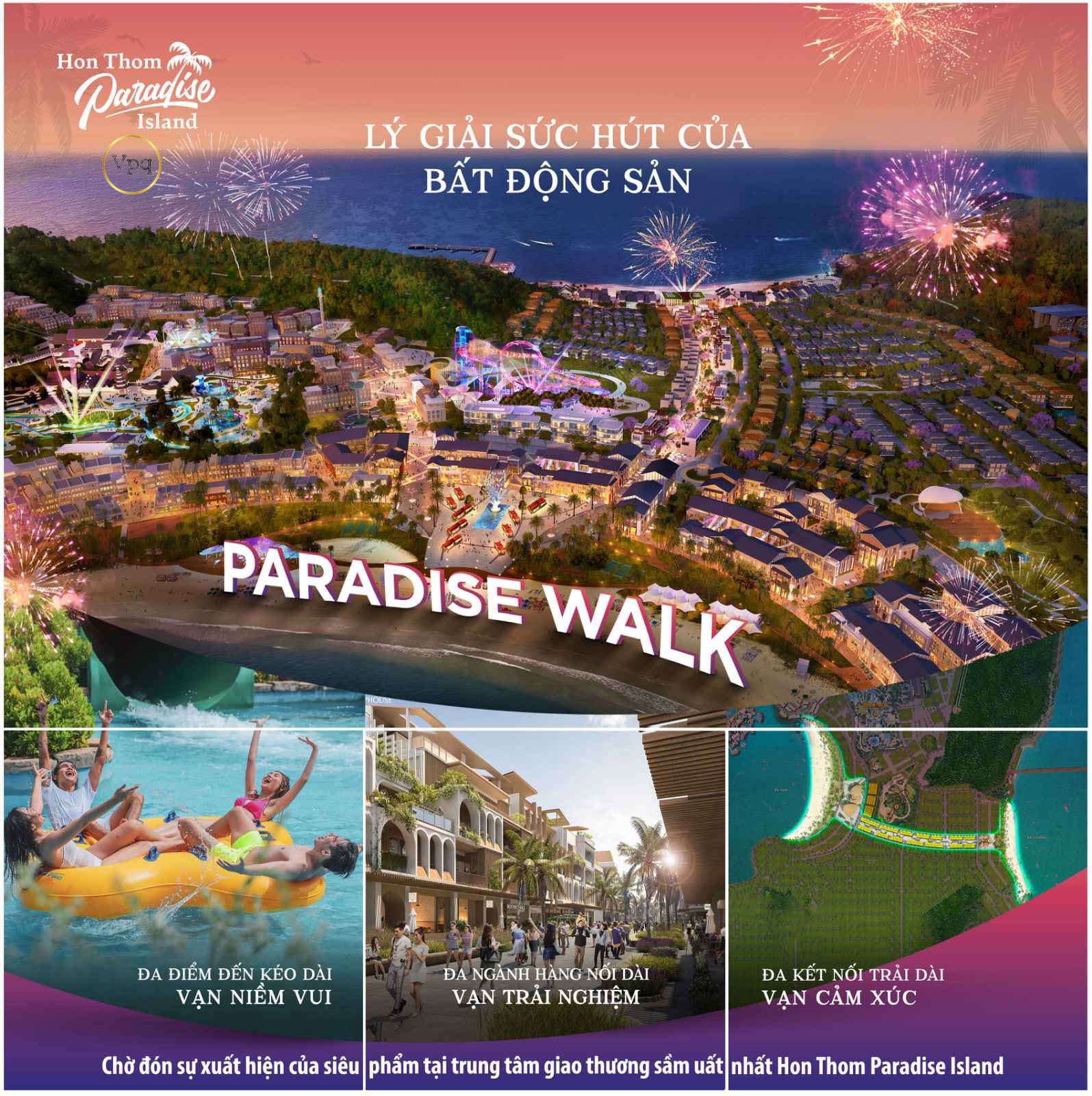SỨC HẤP DẪN TRONG TỪNG BƯỚC CHÂN TRẢI NGHIỆM VÀ THĂNG HOA CẢM XÚC TẠI PARADISE WALK - SUN FESTIVAL AVENUE
